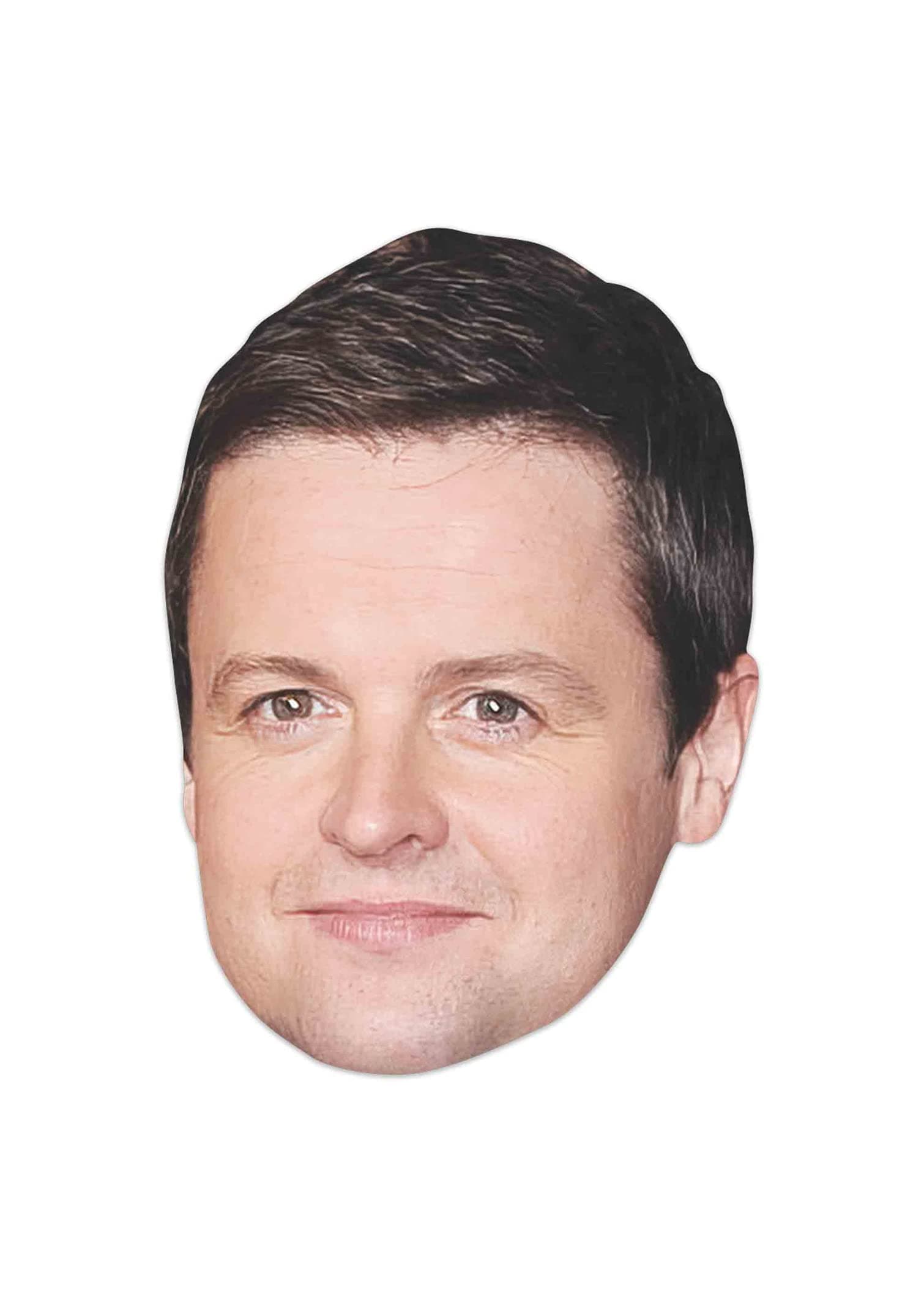STAR CUTOUTS CM219 Cardboard Face Mask of Declan Donnelly i Talking Point, Fun for Events and Parties, Multicolour