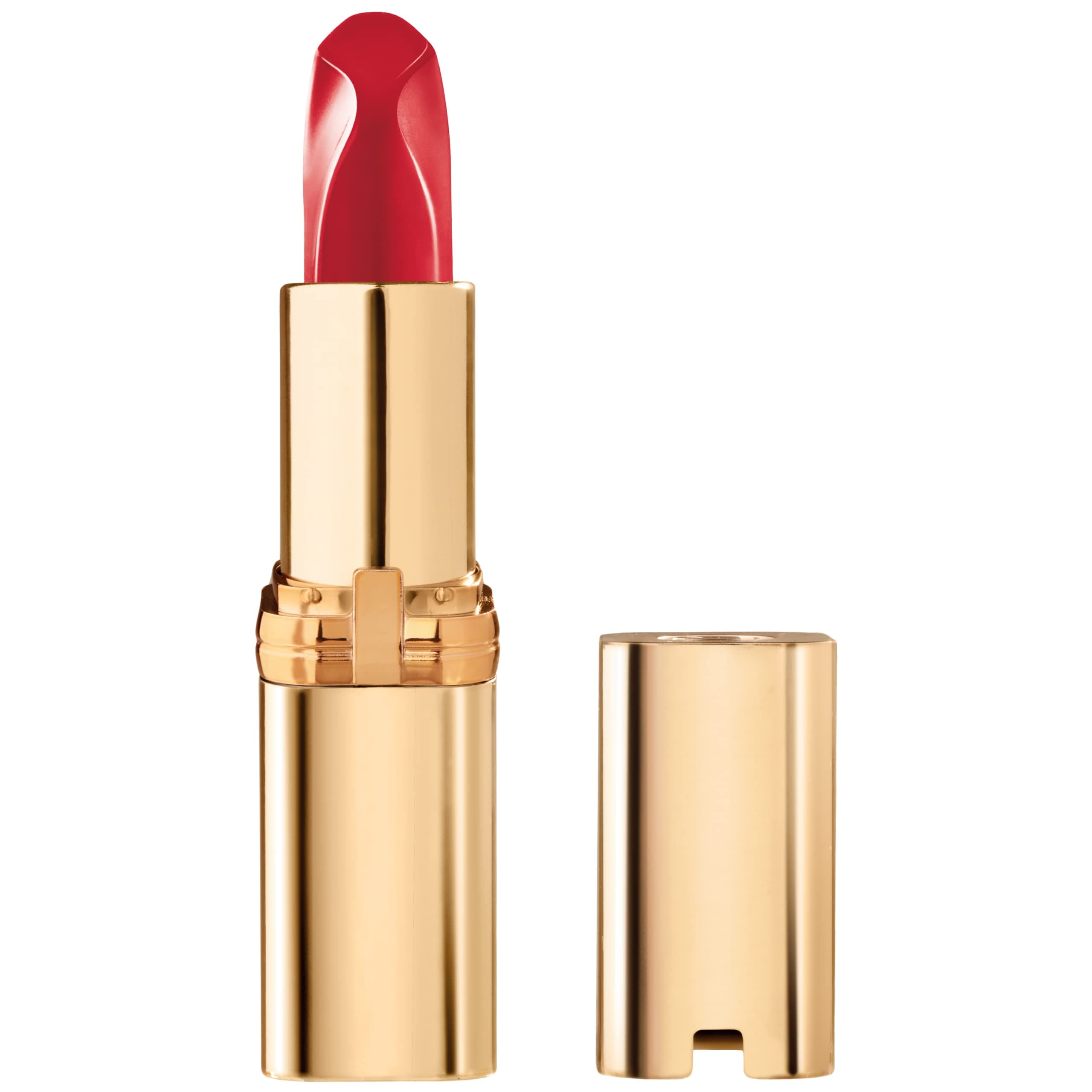 Colour Riche Red Lipstick, Long Lasting, Satin Finish Smudge Proof Lipstick with Hydrating Argan Oil & Vitamin E, Reds of Worth, Lovely Red, 0.13 Oz