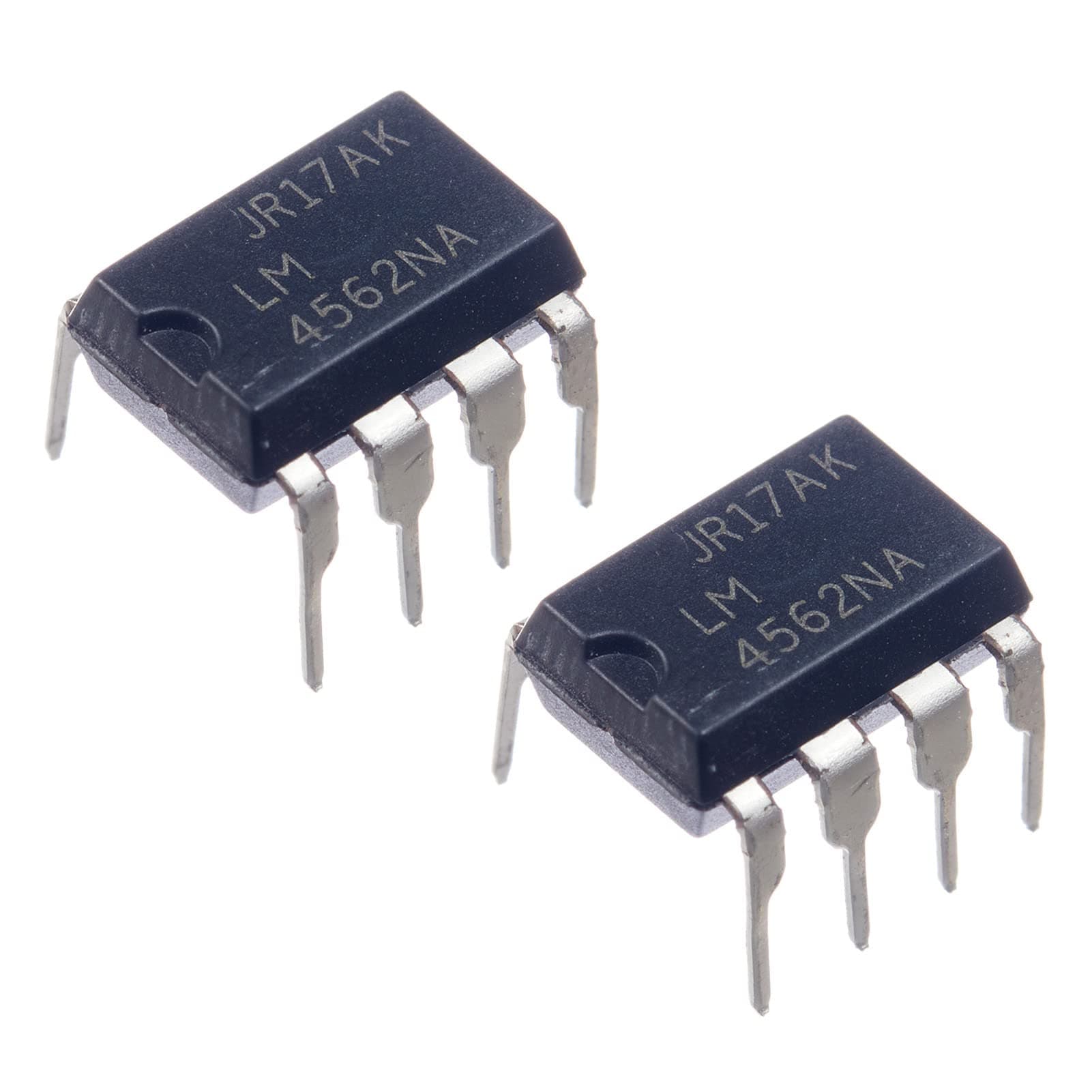2pcs LM4562NA LM4562 Dual High Performance, High Fidelity Audio Operational Amplifier IC,DIP-8.