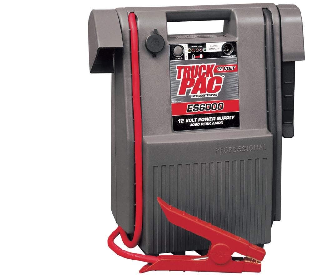 Truck Pac Industrial-Grade 12 Volt Jump Starter - 3,000 Peak Amps, Model Number ES6000