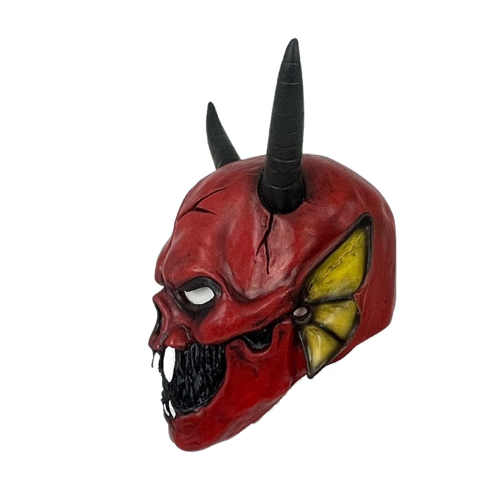 WYH Scary Halloween Mask,Horror Red Mask for Cosplay