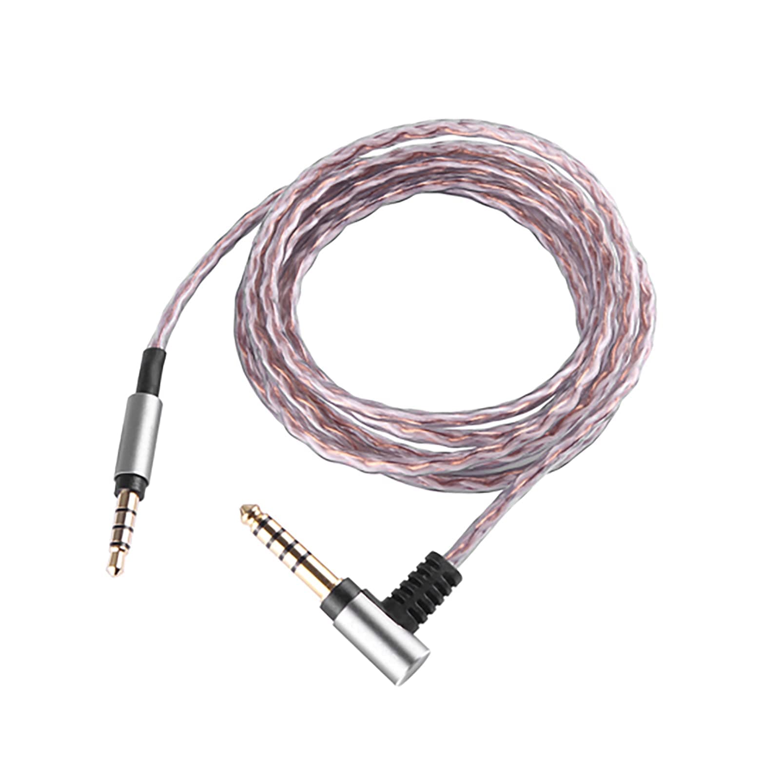 okcscMDR Headphone Cable 4.4mm Balance Connection Replacement Upgrade Cable Monocrystalline Copper Compatible with MDR-1A/1000XM23/MSR7/SR5 and More, 4.4mm 5-Pole Balance to 3.5mm 4-Pole Stereo