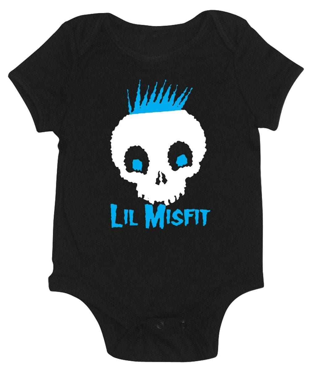 Lil Misfit Boy Punk Rock Baby Onesie