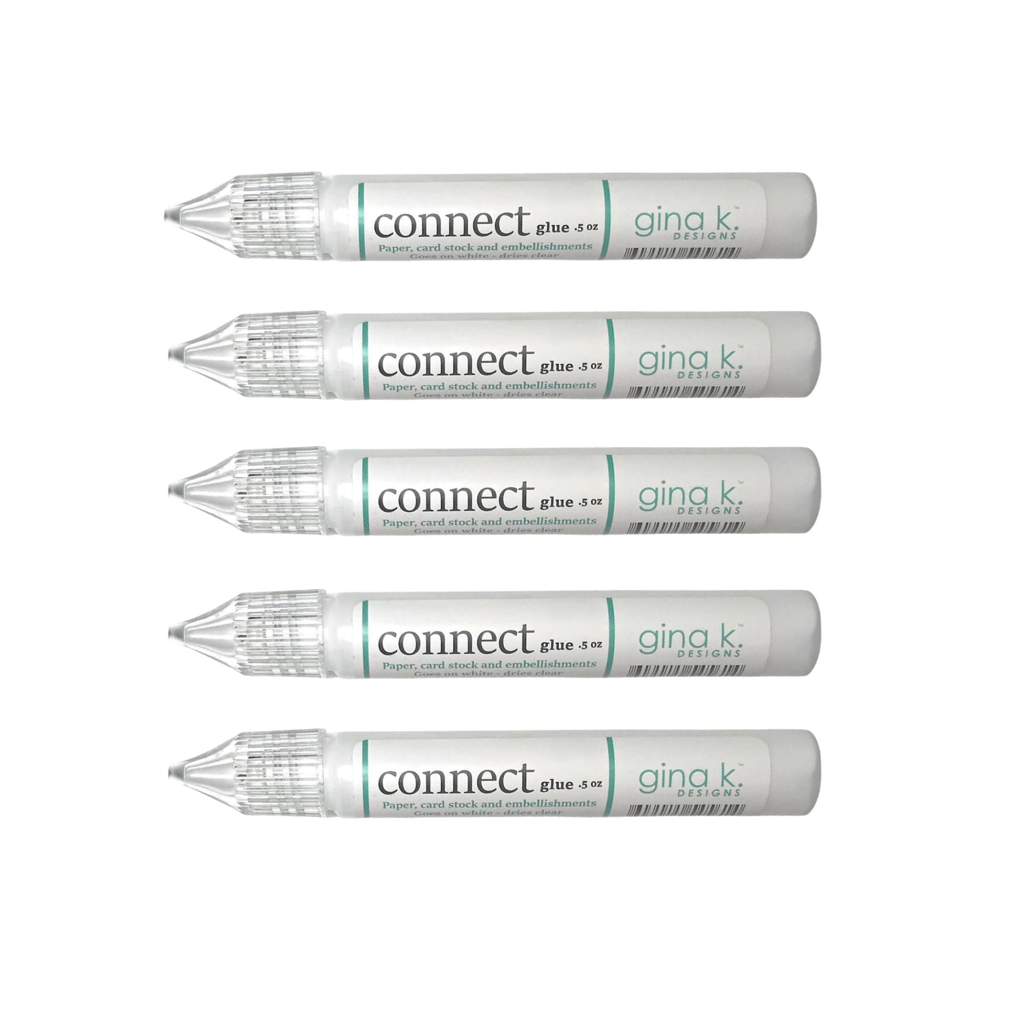 GINA K. DESIGNS - Adhesive - Connect Glue - Small Tube - Five Pack