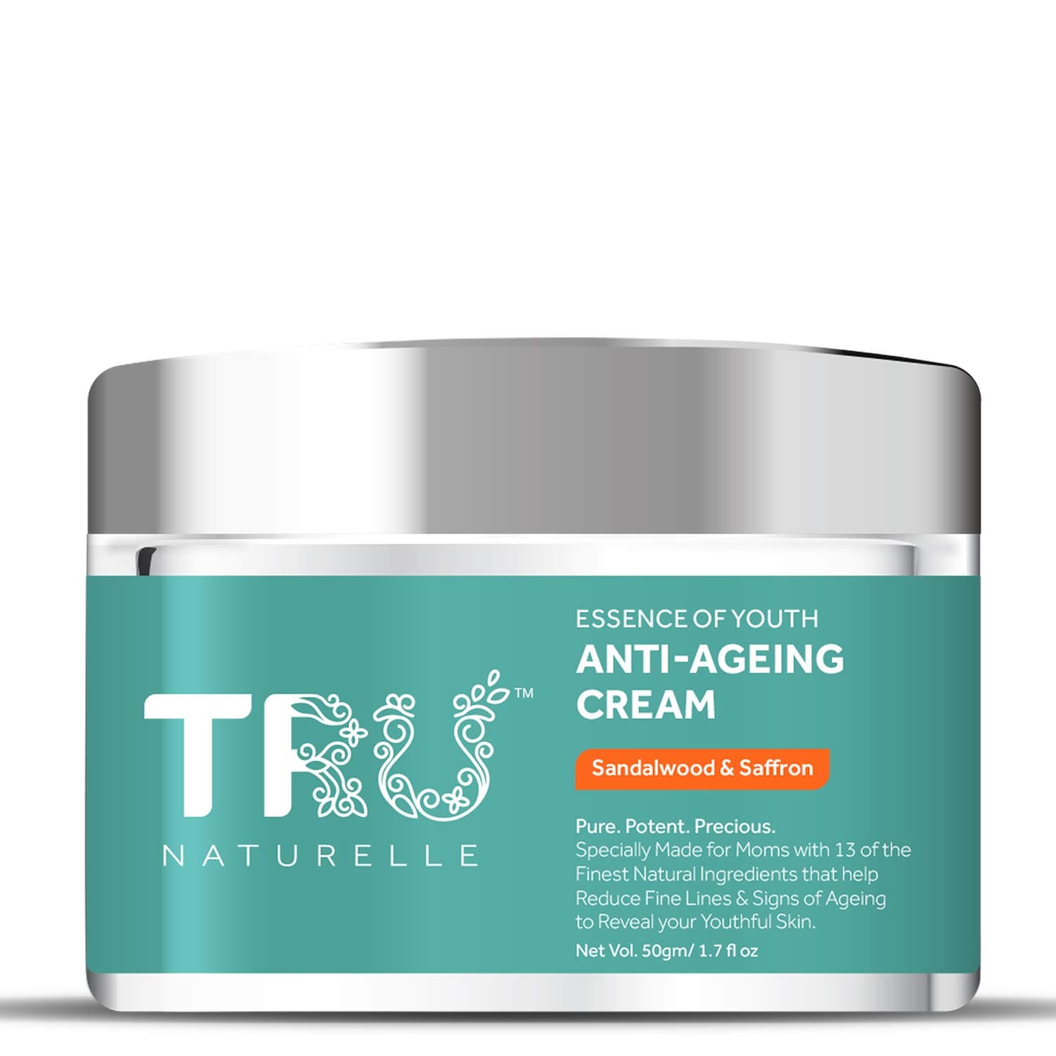 Tru Naturelle Anti Aging Cream For Women | Reduce Wrinkles & Fine Lines | Anti Ageing with Marine Plankton | 50gm(Pack of 2)