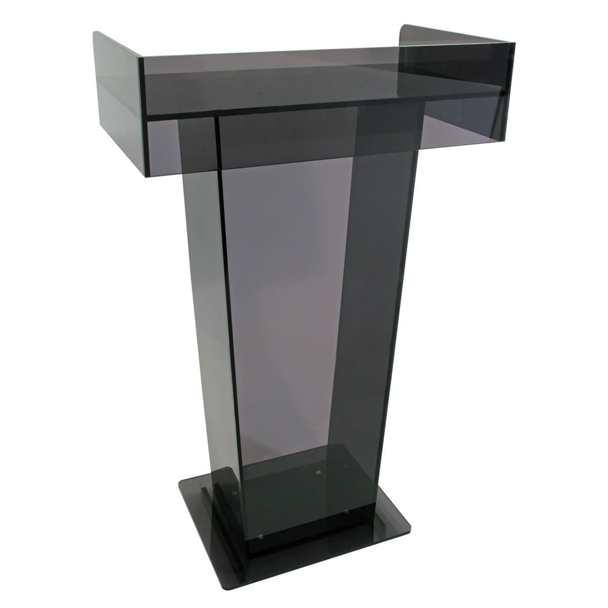 Kingdom KLHS Hamilton Acrylic Lectern Smoky