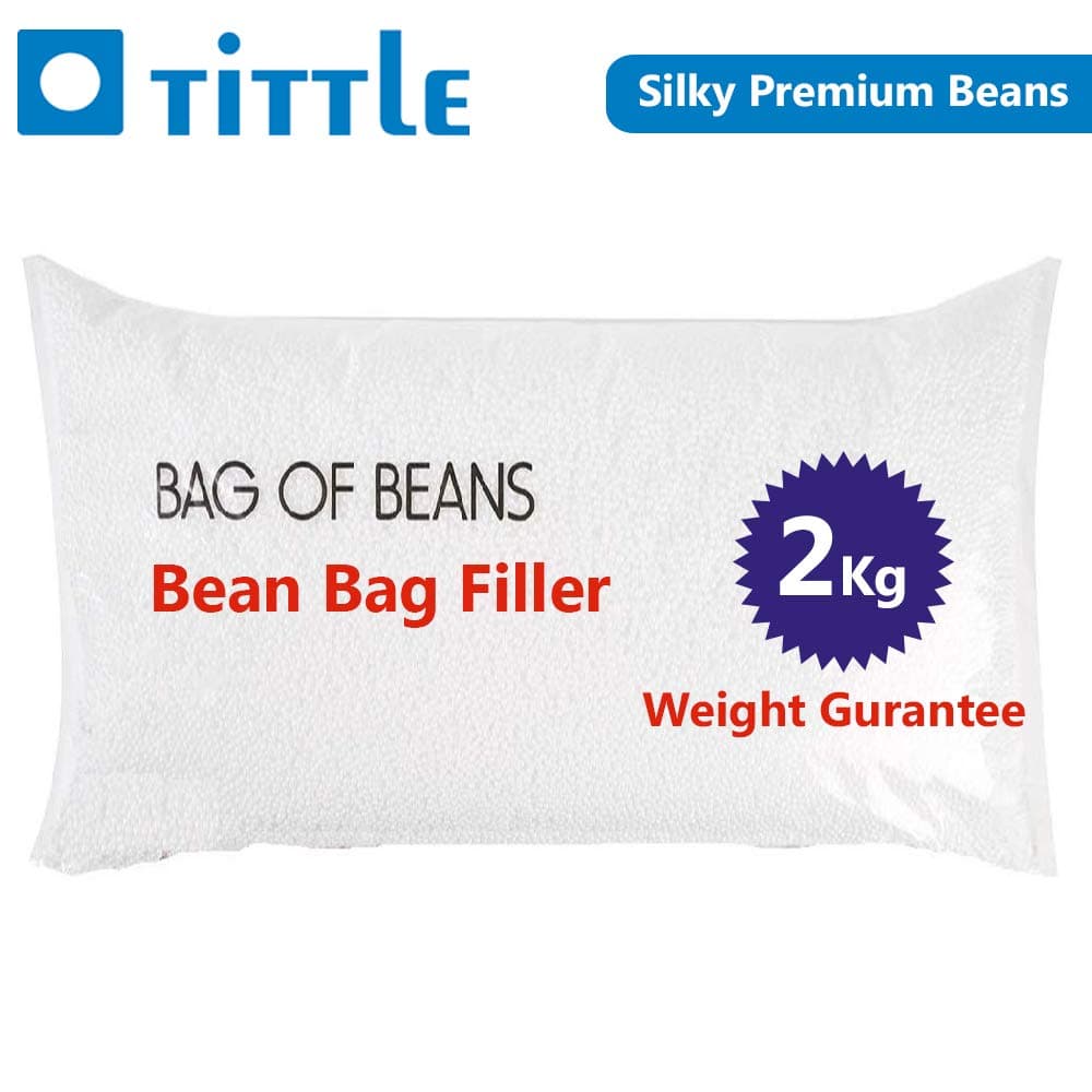 TITTLE Beans 2 KG Premium A-Grade for Bean Bag Filler/Filling.+ Free Stand and Pee Funnels for Women - Anytime & Anywhere