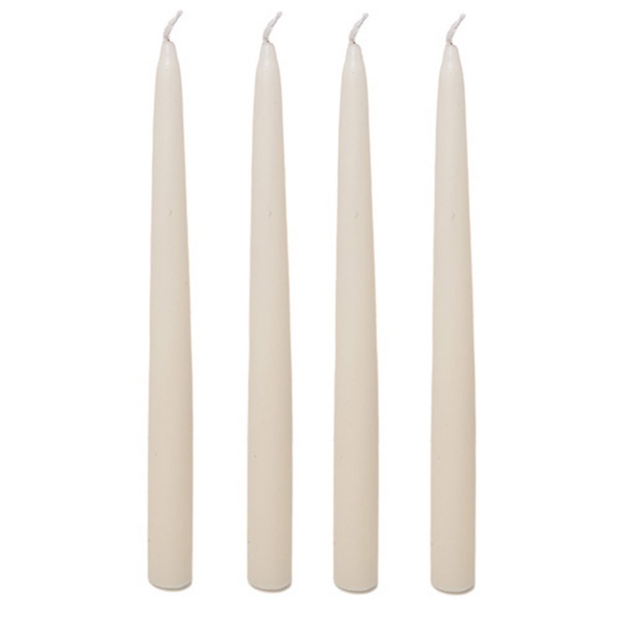 West5ProductsSet of 4 Ivory Taper Candles 25cm. 6 Hour Burn Time (approx)