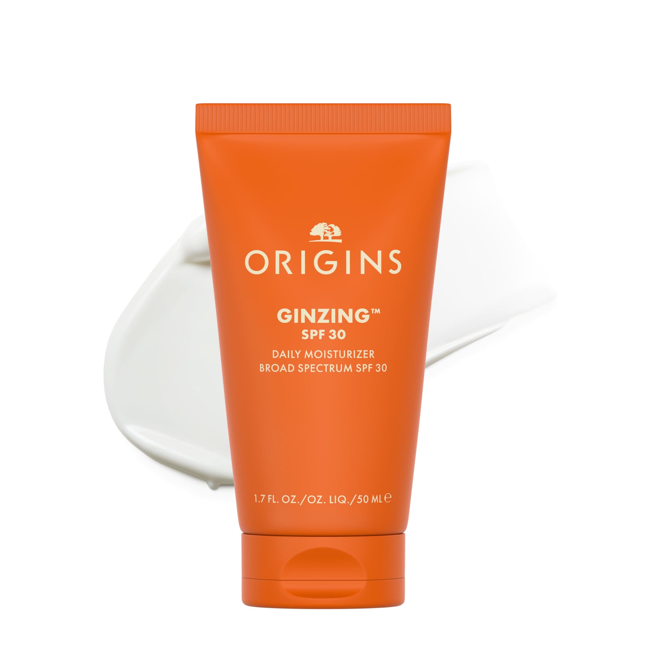 GinZing Daily Face Moisturizer Sunscreen with SPF 30 | Delivers Radiance & All-Day Hydration | With Hyaluronic Acid, 1.7 Fl Oz