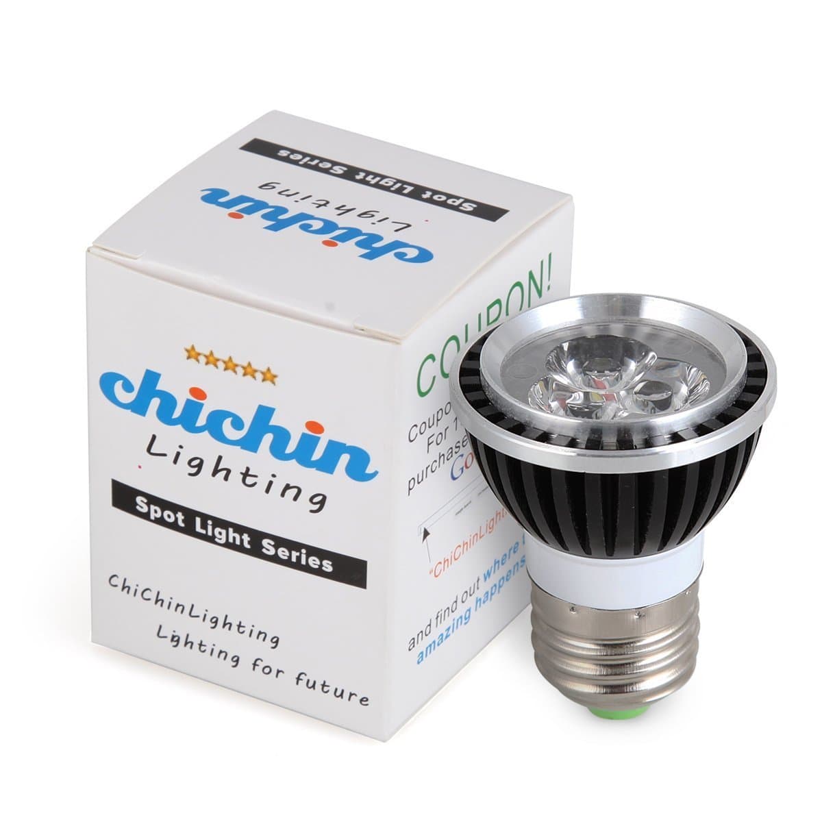 ChiChinLighting® E27 3W 85-265V 3000K Warm White LED Light Bulb