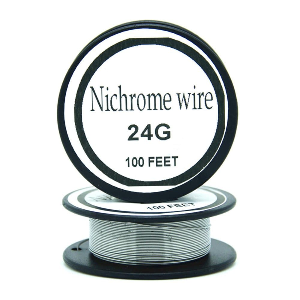 zhouyoungsuk Nichrome wire36g 34g 32g 30g 28g 27g 26g 24g 22g 20g Gauge 100 FT 0.5mm Resistor AWG Resistance (24Gauge/100Feet)…