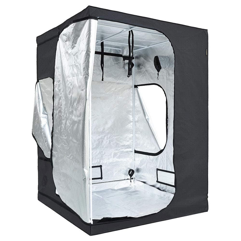 LAGarden 60" x 60" x 84" 600D 100% Reflective Diamond Mylar Hydroponics Indoor Grow Tent Planting Room