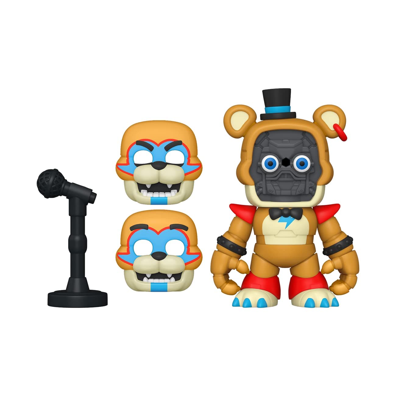 Five Nights at Freddy's (FNAF) Snap: Glamrock Freddy Fazbear - Collectable Vinyl Figure - Gift Idea - Official Merchandise