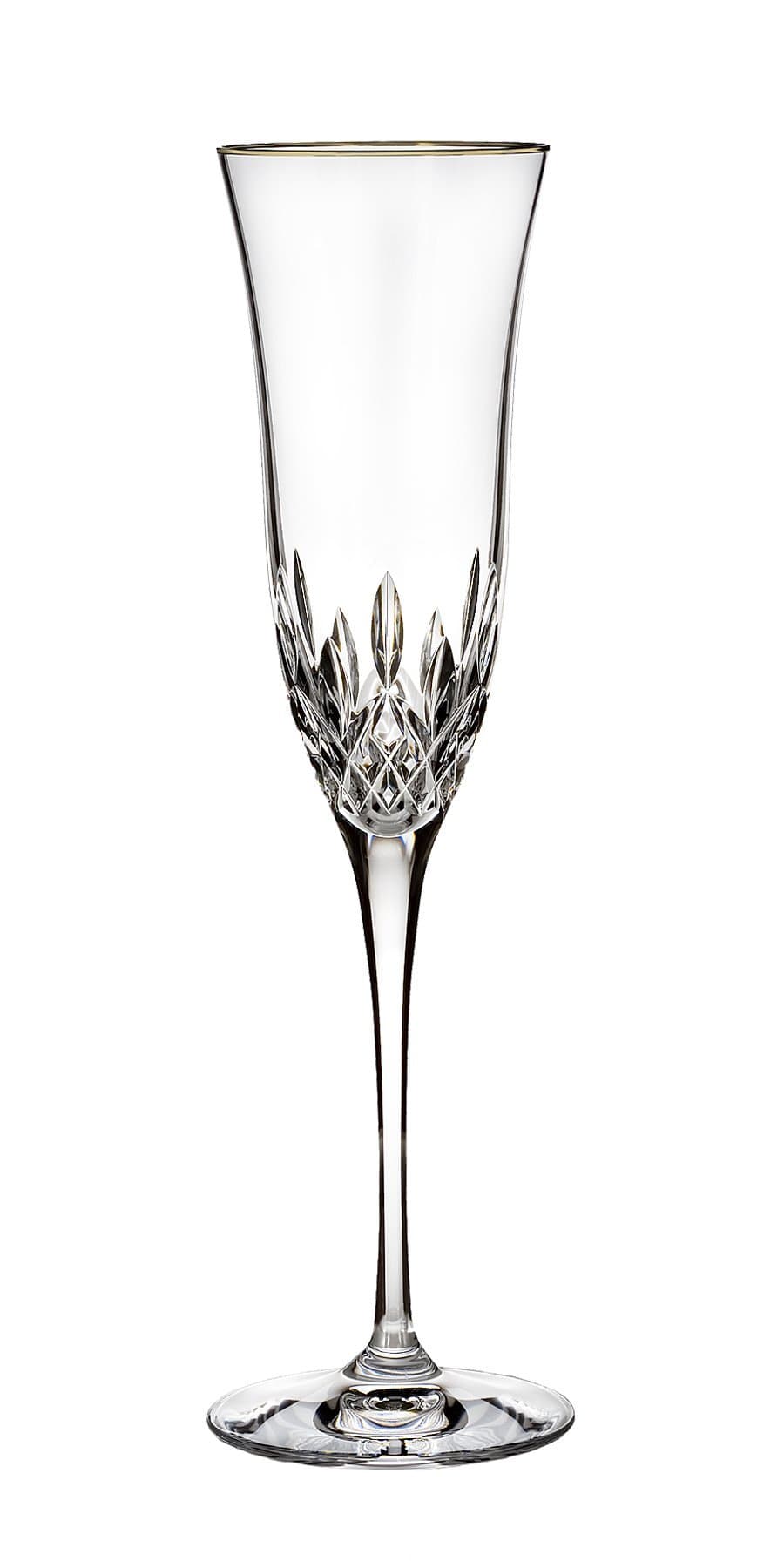 Waterford Lismore Essence Gold Stemware Flute