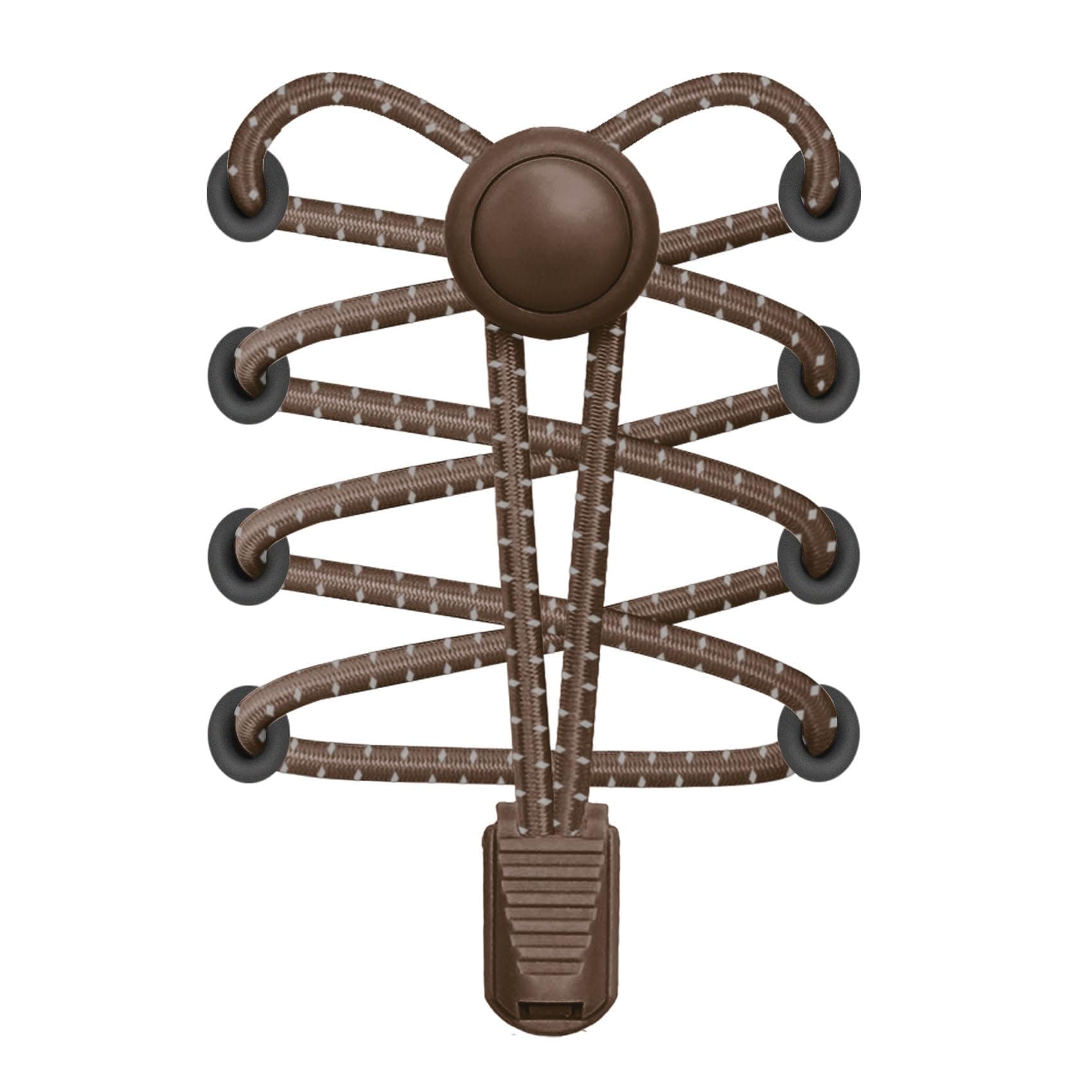 Elastic No Tie Shoelaces for Adults & Kids – Heavy Duty Reflective Laces for Sneakers, Running, Hiking, Tennis