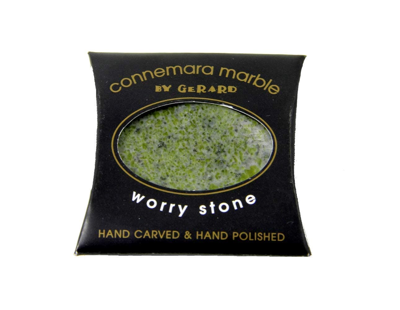 Gift Worry Stone Connemara Marble Hand Carved Made in Ireland