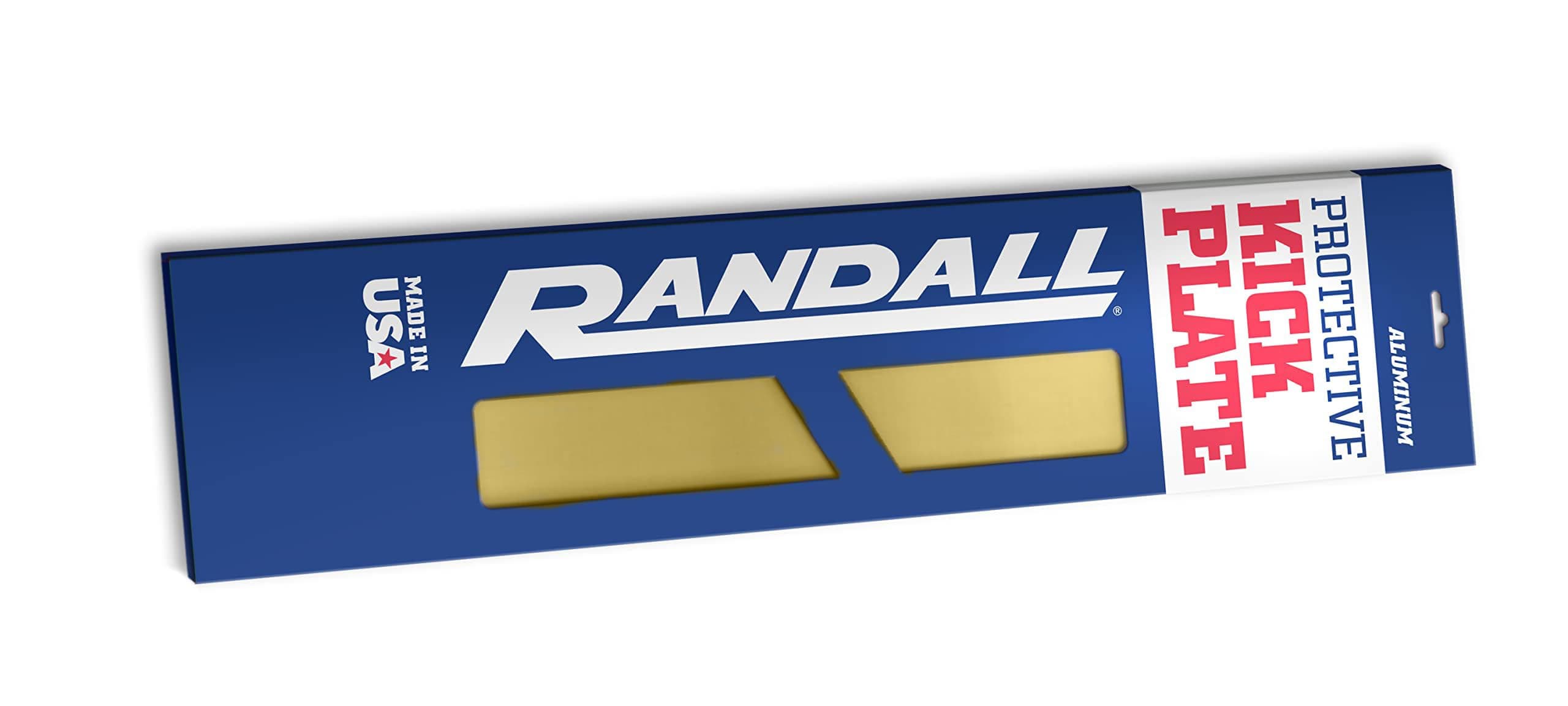 6" X 34" Brass Plated Kickplate