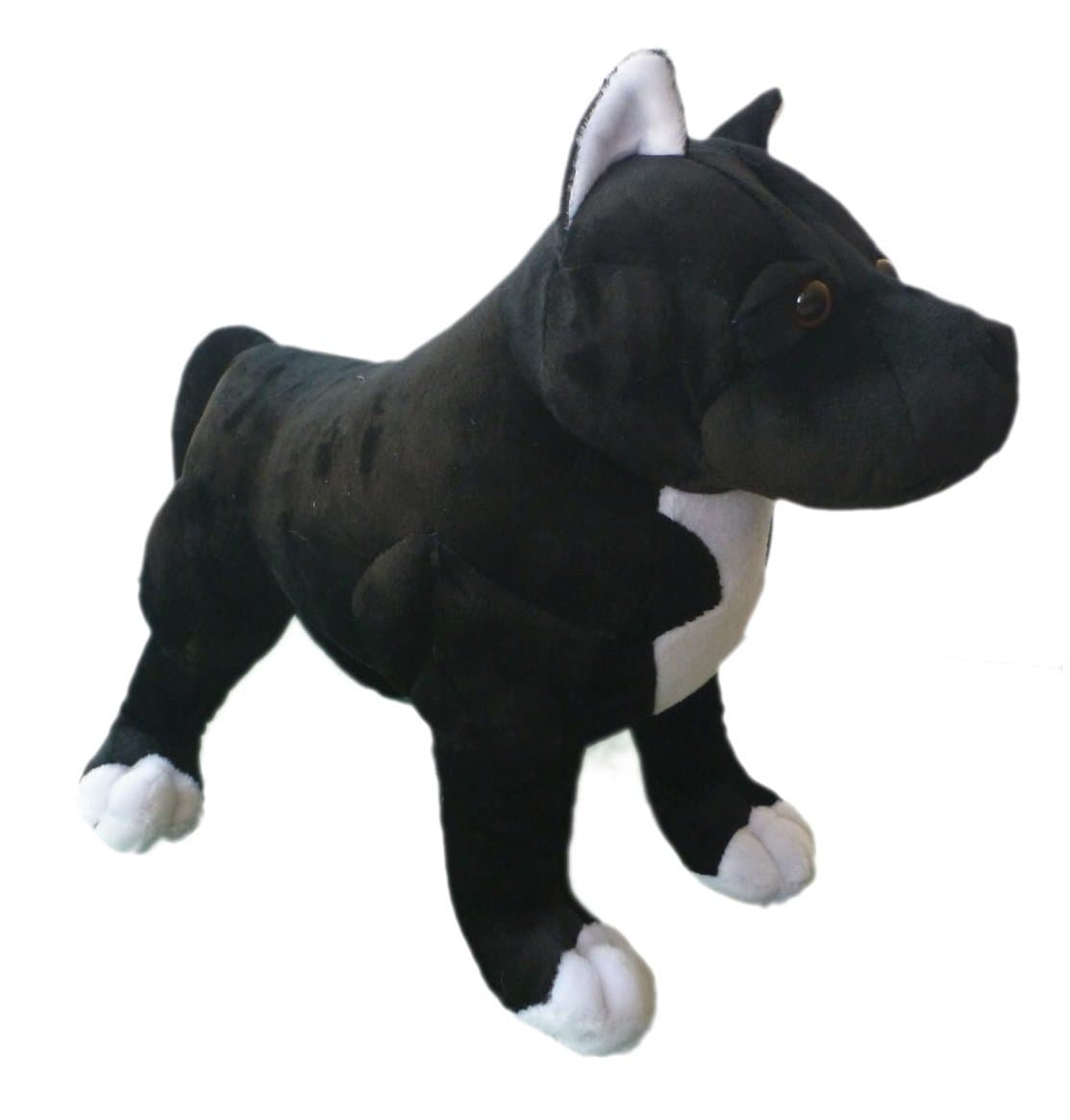 Adore Plush Company 13" Chance the Pit Bull Dog Stuffed Animal Toy