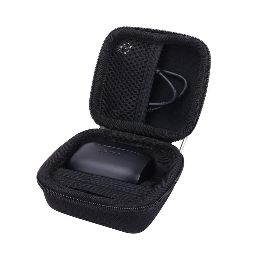 Travel Bag Hard Case for Jabra Elite Active 65T / Elite 65T Earphones Bluetooth Headphones by Aenllosi
