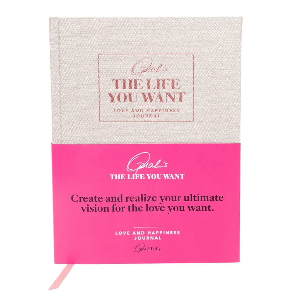 Oprah DailyThe Life You Want Love and Happiness Journal - Find More Fulfillment in Relationships, Increase Connection, 208 Pages, 6.5 x 8.5 inches