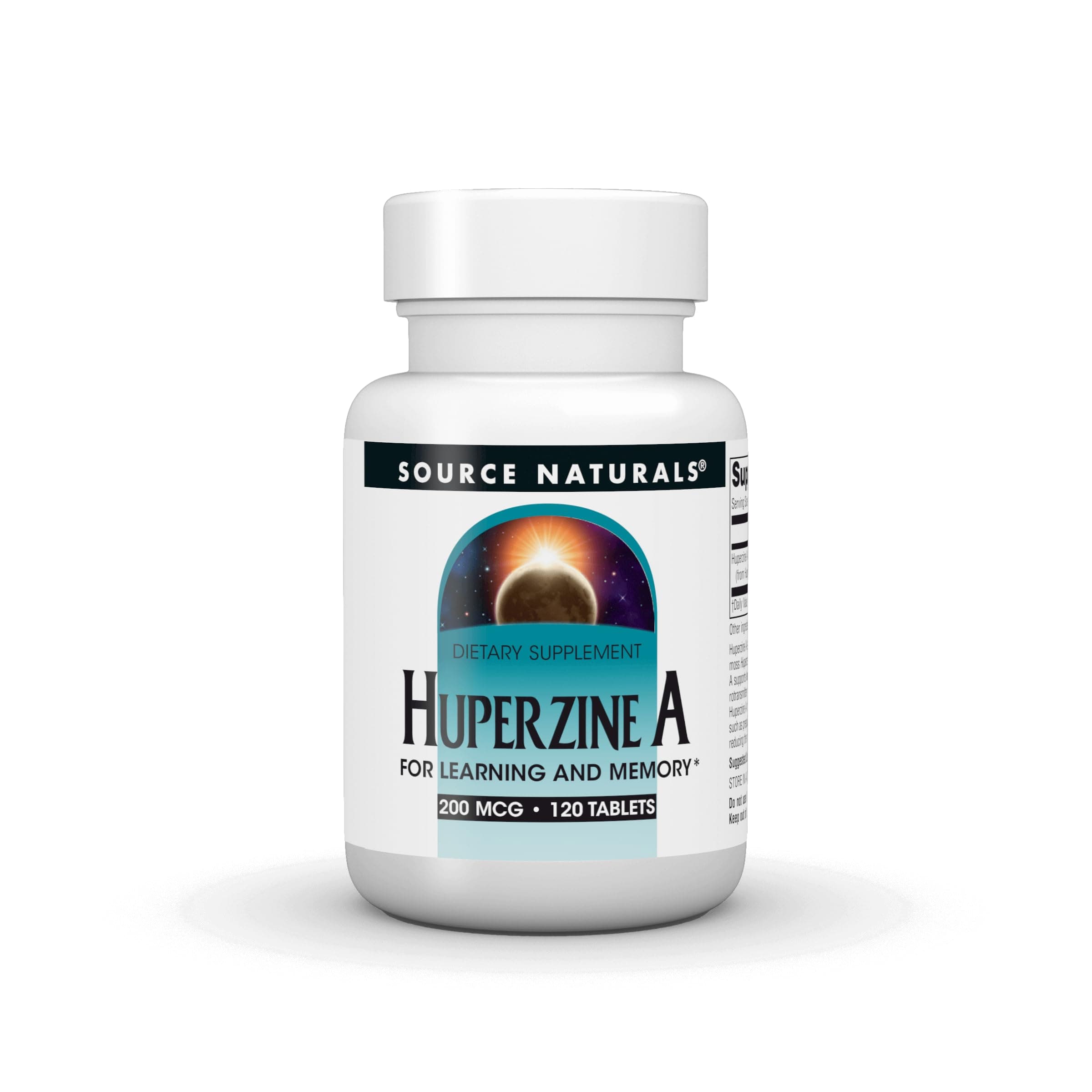 Source Naturals Huperzine A 200mcg 1/120 Tablets AD