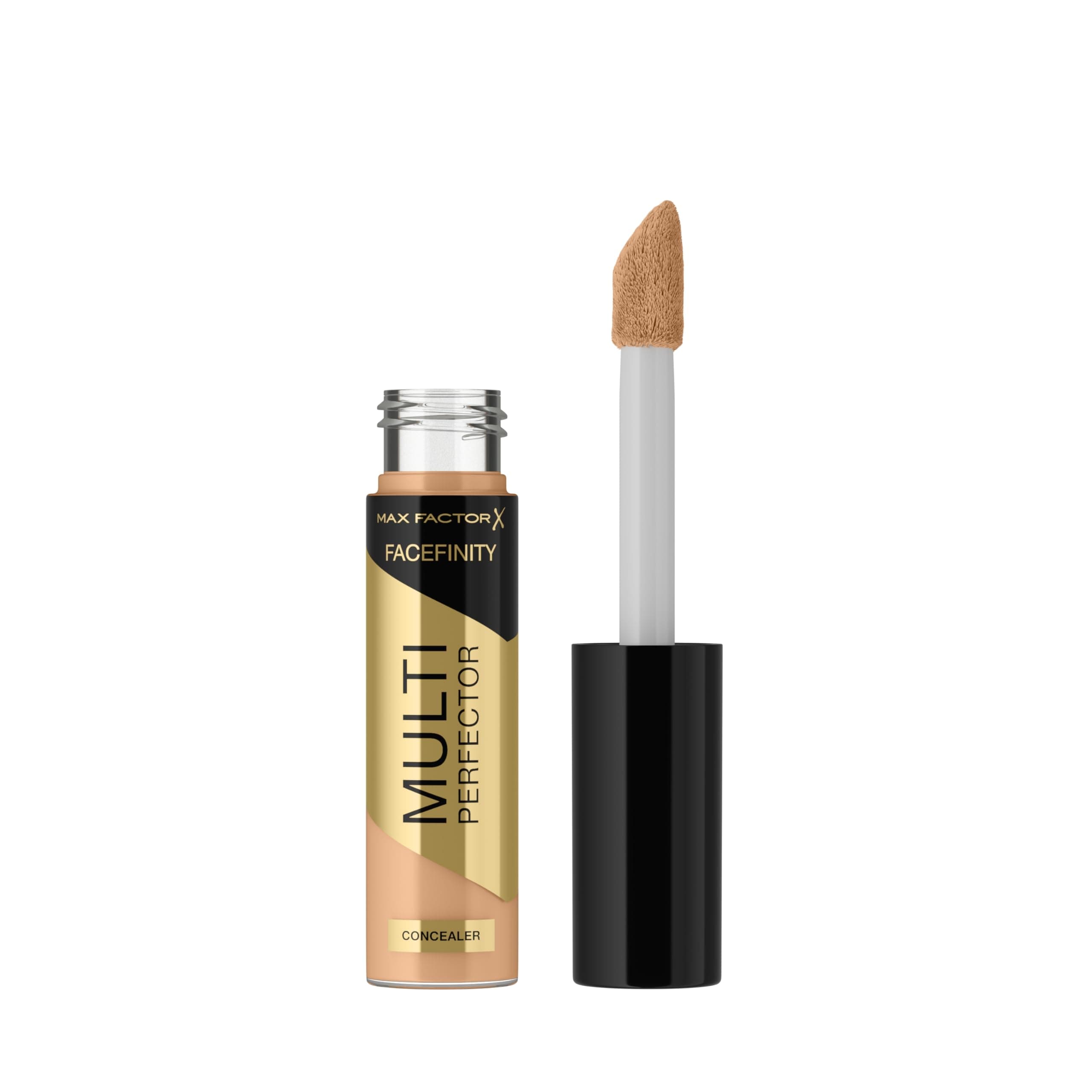 Facefinity Multi-Perfector Concealer, All In One, Conceal Imperfections, Instant Brightening, Natural Finish, Lightweight, Vegan, Customisable Coverage - 3C, 11ml