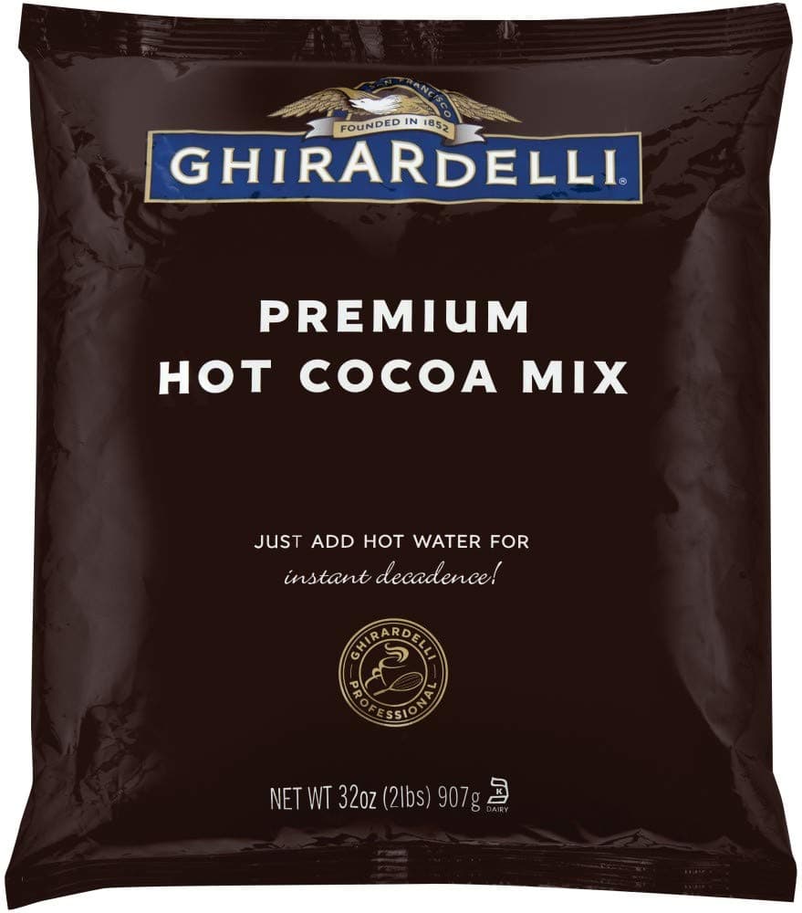 Ghirardelli Premium Chocolate Indulgence Hot Cocoa Mix, 32 Ounce Pack