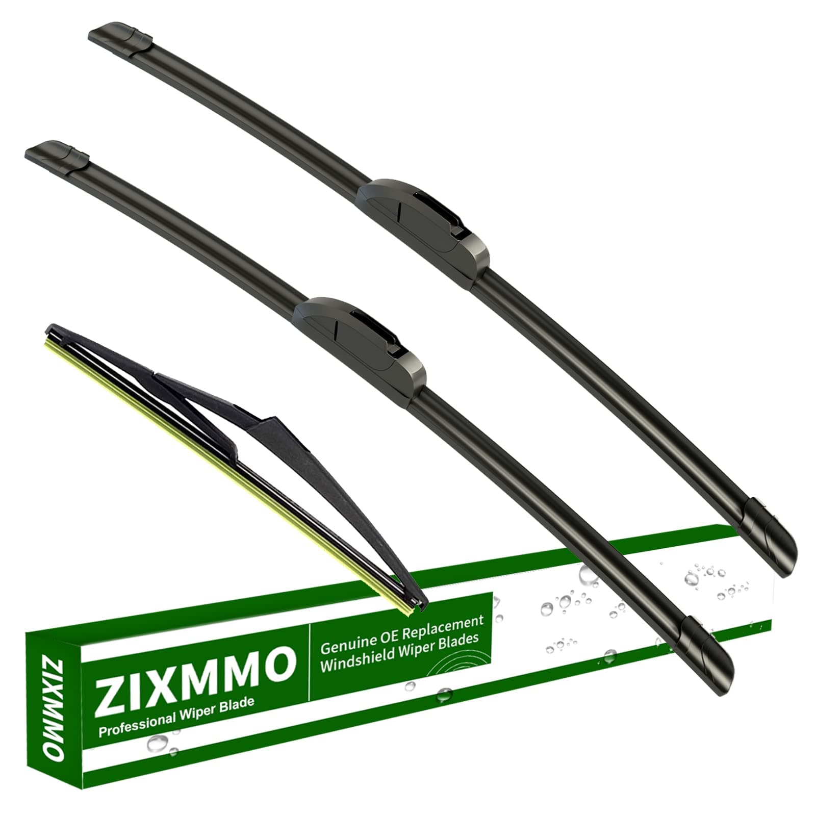 19"+18" windshield wiper blades with 10" Rear Wiper Blades Set Replacement for 2005-2006 Mini Cooper R50 R53,2007-2012 R56,2014-2022 F55 F56-Original Factory Quality,Easy DIY Install (Set of 3)