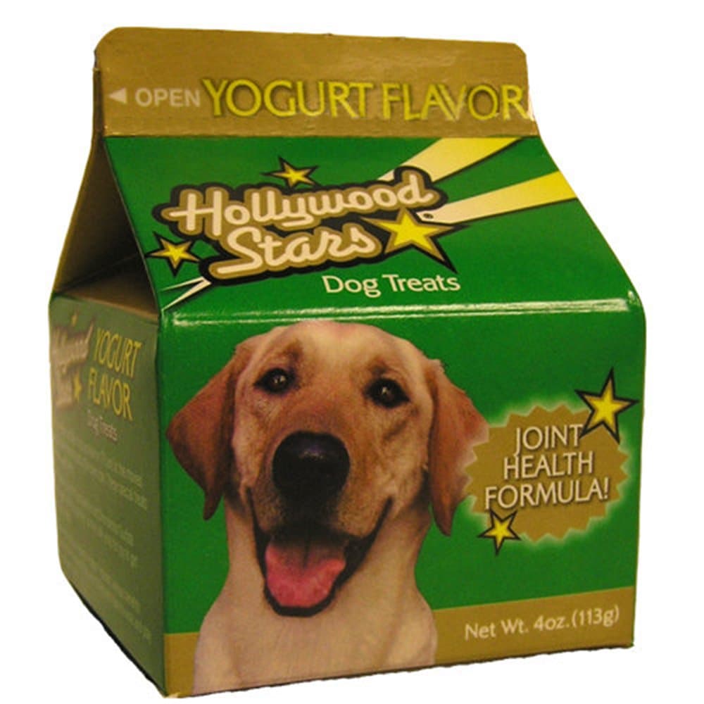 Jrb Foods Hollywood Stars Dog Treats, Yogurt Flavor, 4-Ounce (Pack of 8)