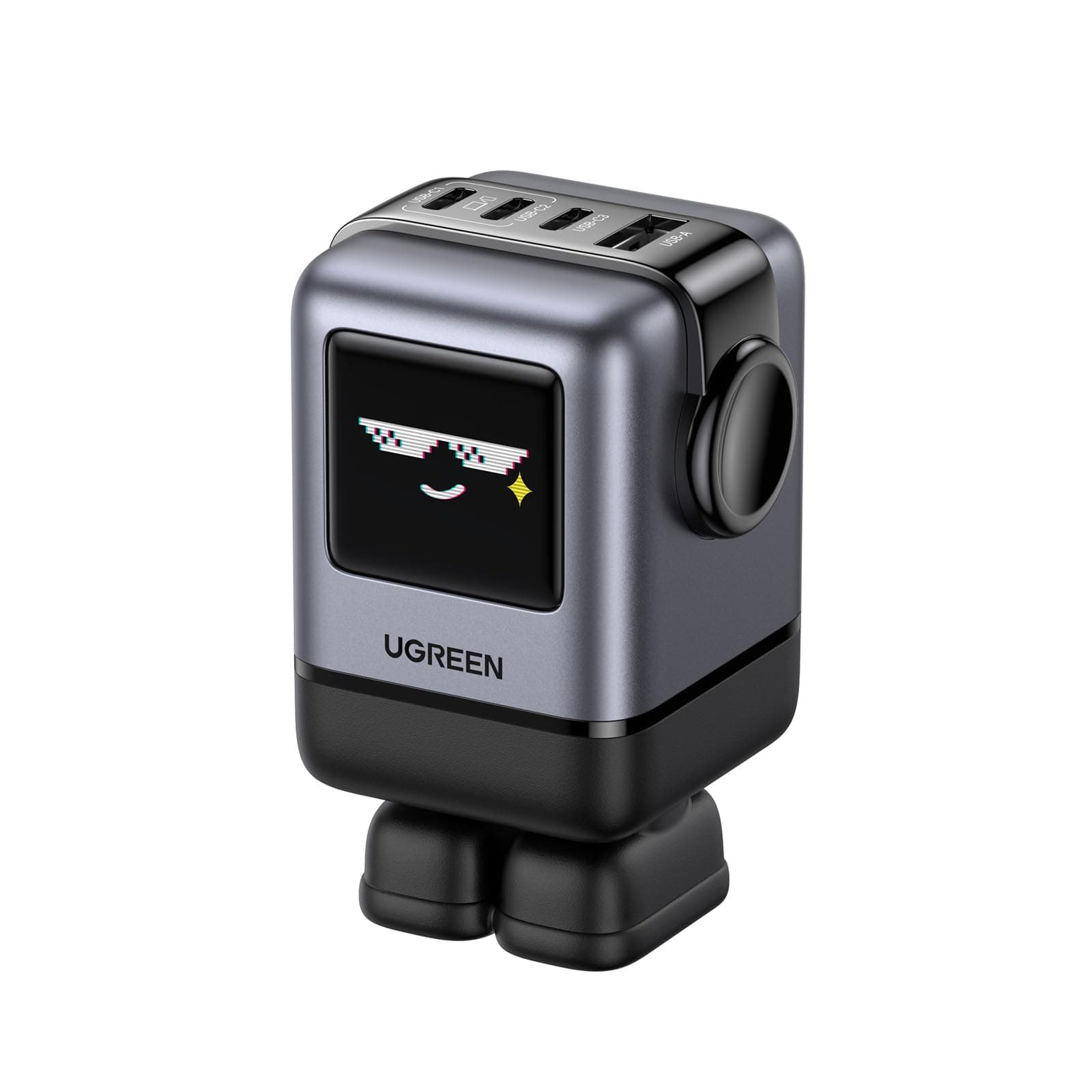 UGREEN Uno 100W USB C Charger, 4 in 1 Multiport GaN Charger, Fast Charging for MacBook Pro/Air, iPad Pro, iPhone 16/15 Pro, Galaxy S24 Ultra, Pixel 8, Steam Deck, ROG Ally