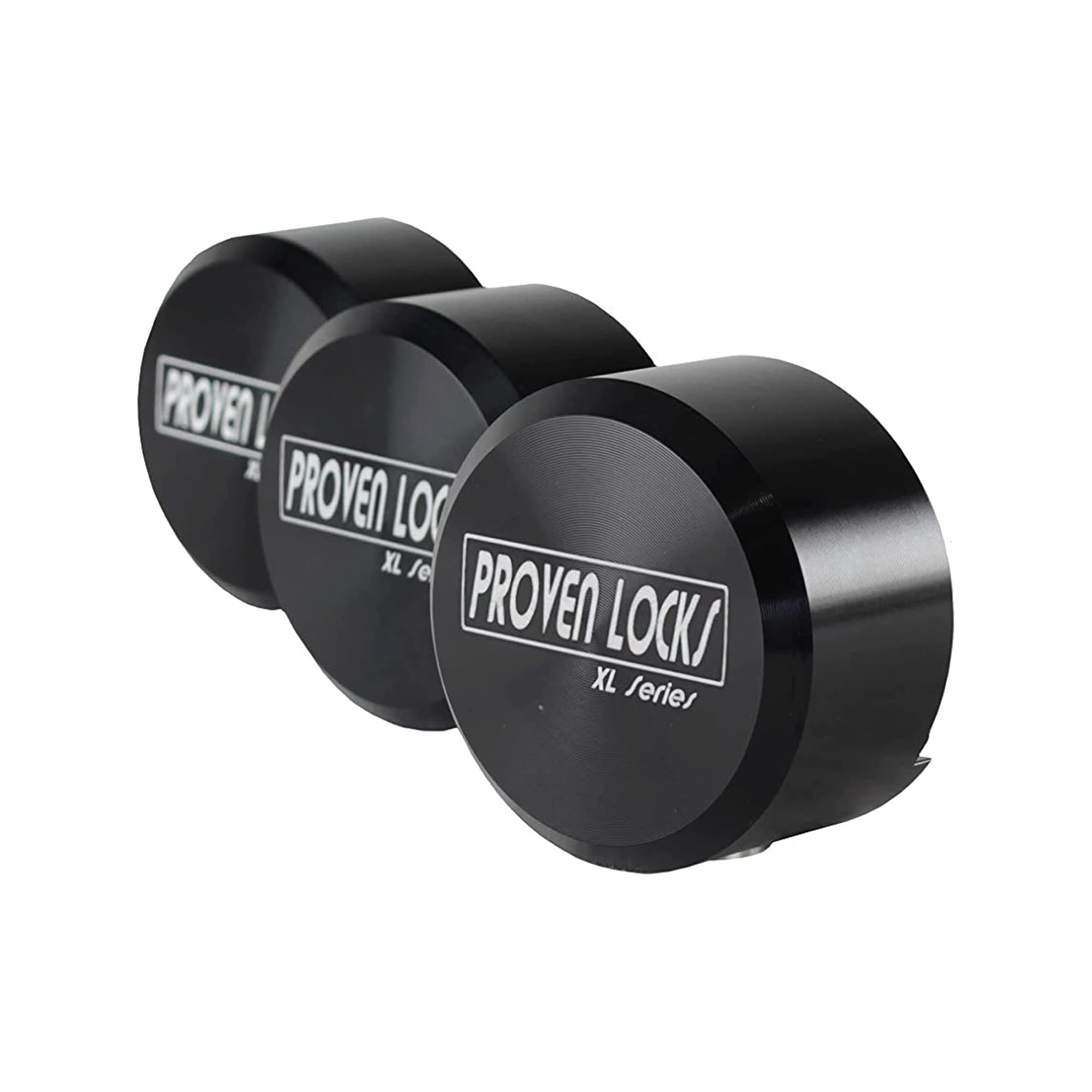 Puck Locks 3 Pack of 400XL (Black)