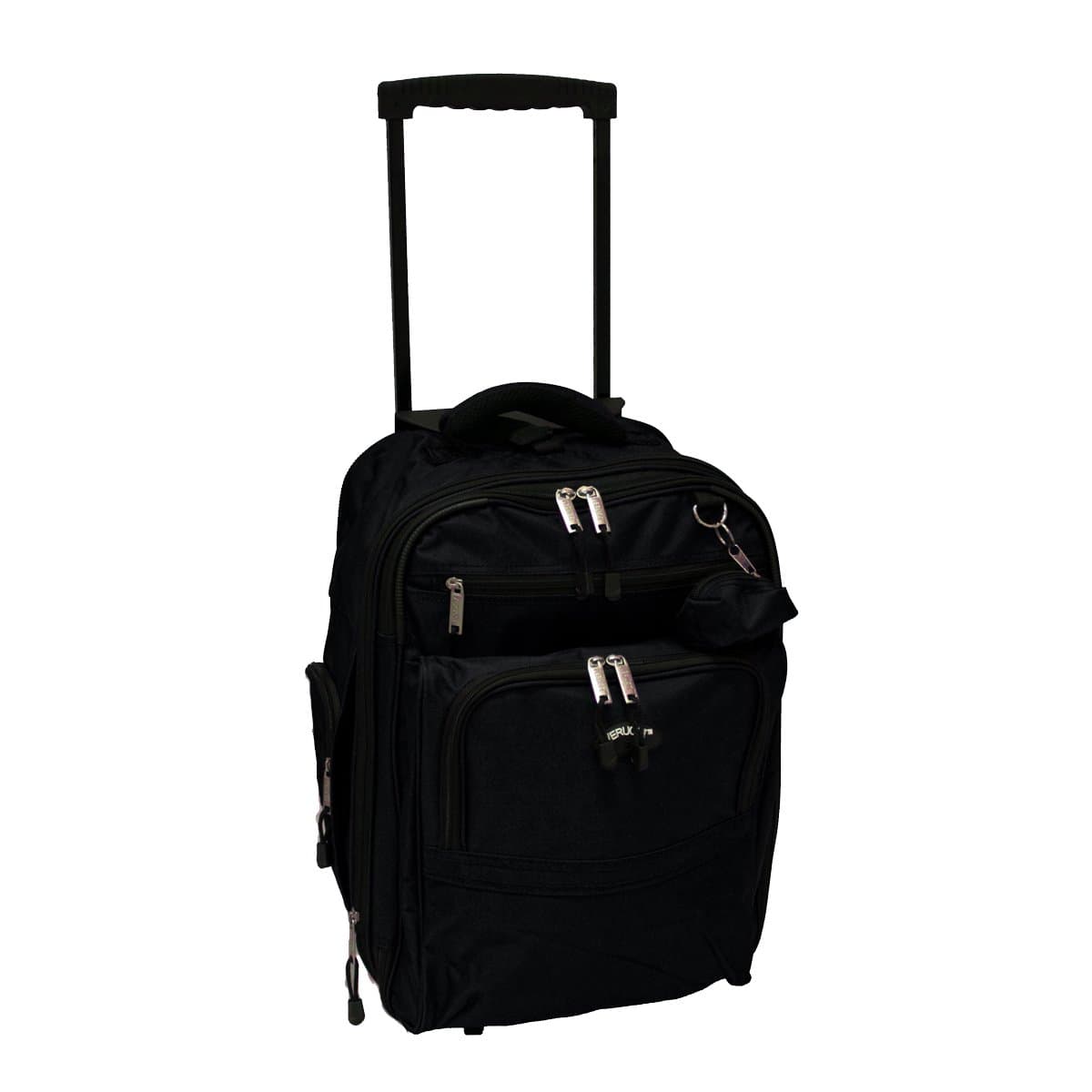 Deluxe Expandable Rolling Carry-On Backpack