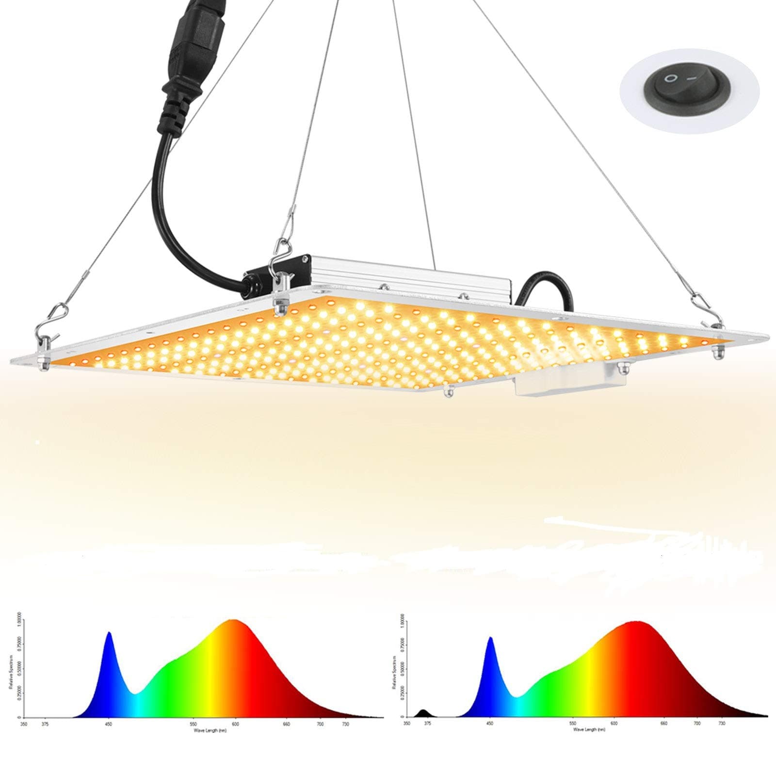Carambola Sunlike Full Spectrum Led Grow Light CBG1000VF - Full Spectrum Grow Lamp w/ IR UV for Indoor Plants
