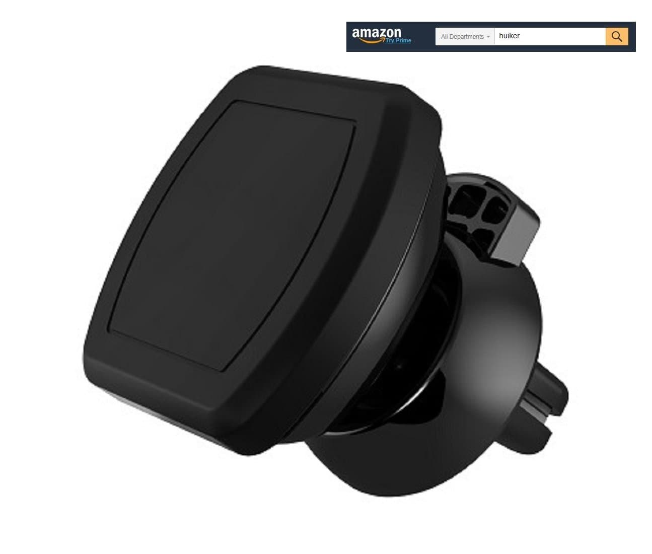 Huiker Magnetic Car Mount Air Vent Phone Holder Universal Phone Cradle with 360 Rotatable for iPhone, Samsung Galaxy Edge Note, LG, Nexus Smartphones, GPS Devices