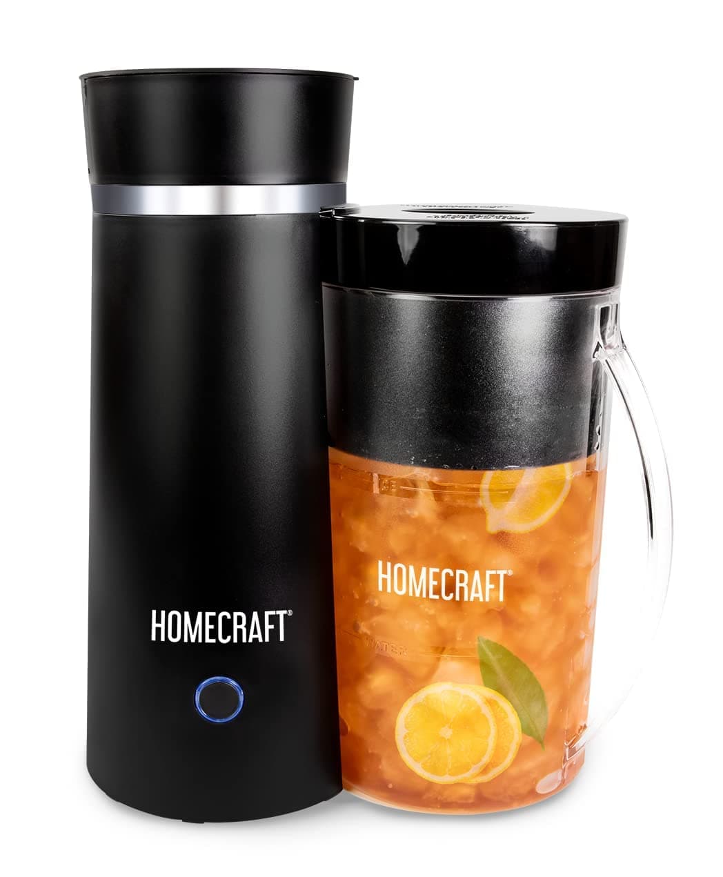 HomeCraft HCIT2PLSBK6A Iced Tea Maker, Black