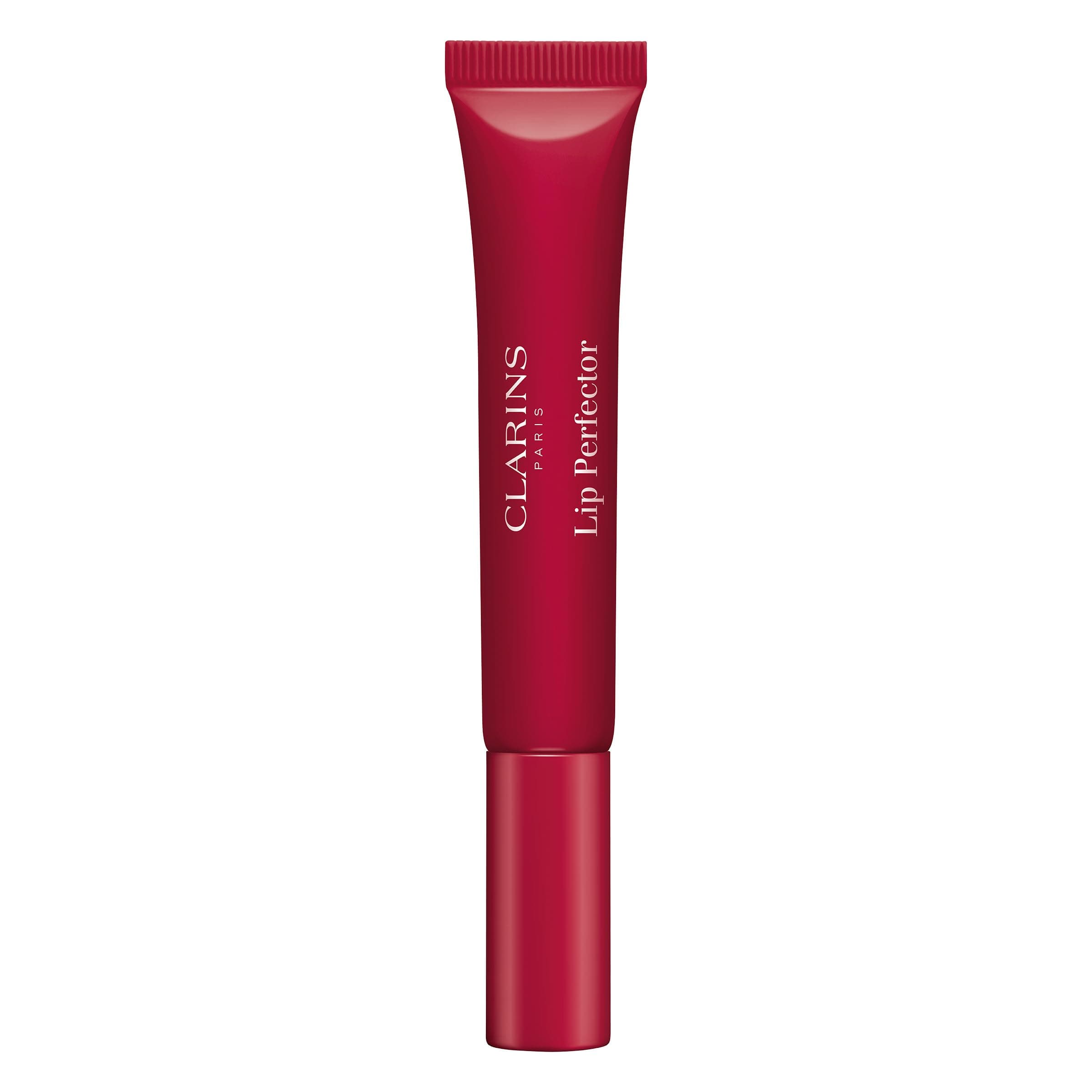 Clarins Lip Perfector | Peptide Plumping and Hydrating Lip Gloss | Instant Shine With Sheer, Shimmer Finish |Non-Sticky Texture with Vanilla Scent | 0.35 Ounces