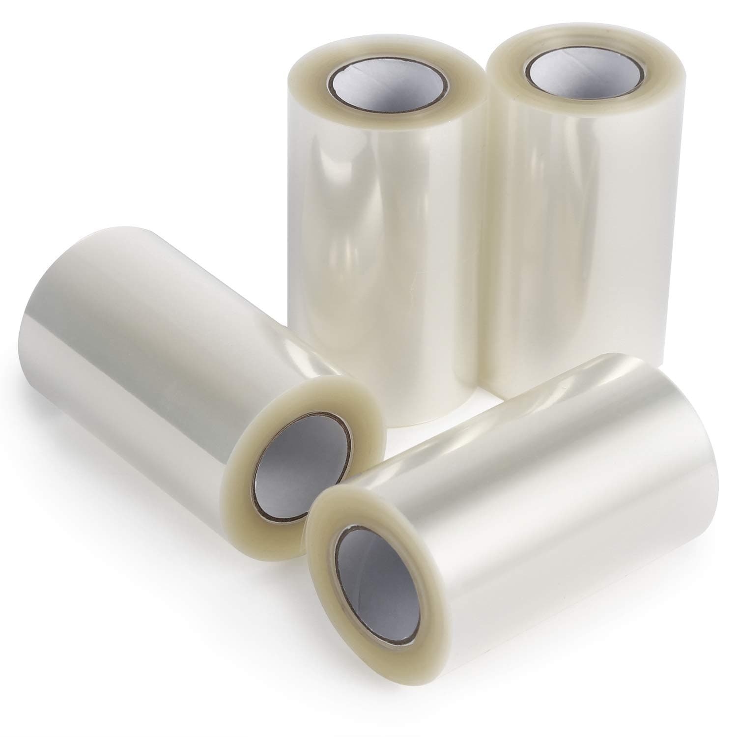 4Pck Cake Collar 3.1 x 394 inch, Goowin Acetate Sheets, Clear Acetate Roll and Transparent Mousse Cake Rolls for Chocolate Mousse Baking, Cake Decorating and Keeping Cake Shape