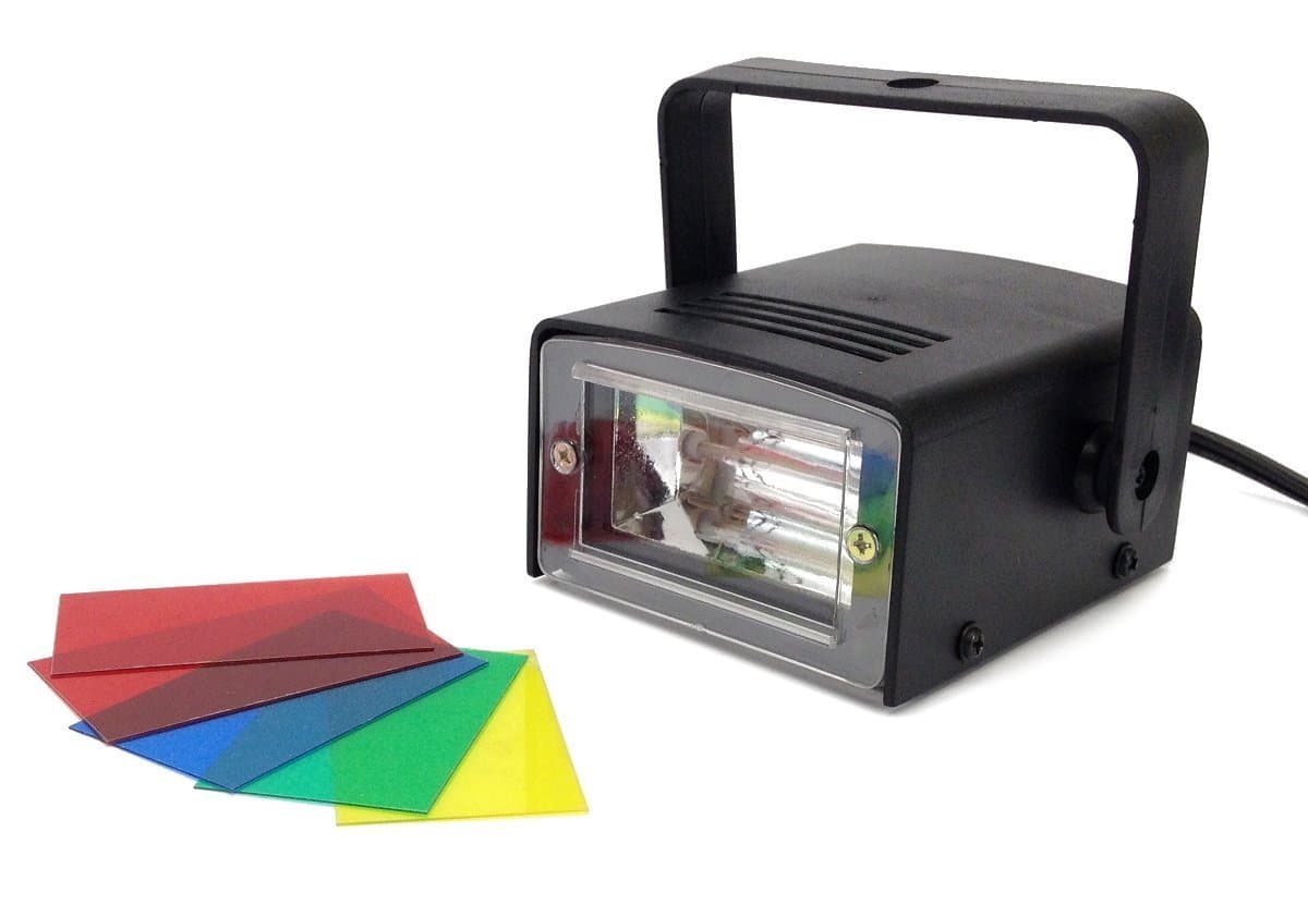 Halloween Fun/Haunted House STROBE LIGHT Flashing Stage Gear