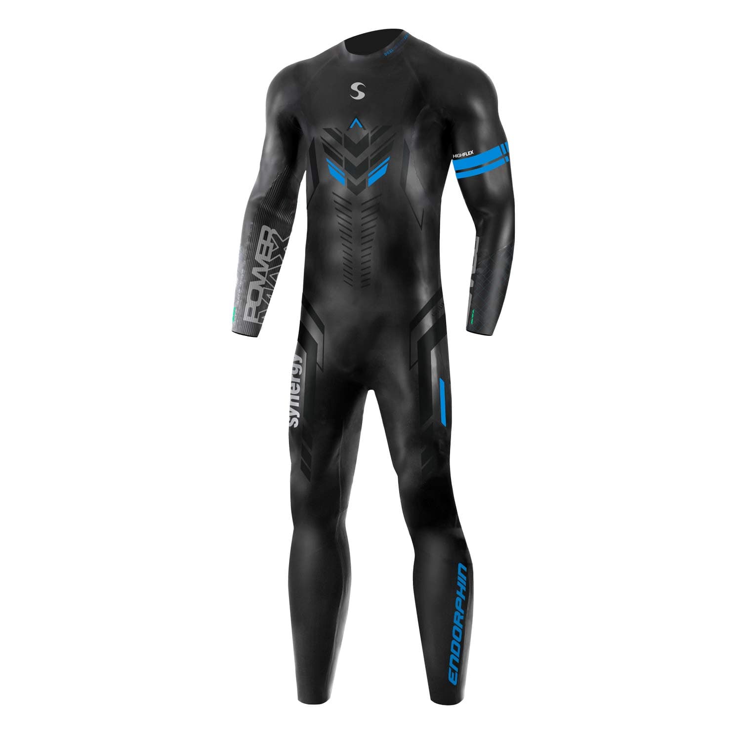 Triathlon Wetsuit Men’s Endorphin Full Sleeve Neoprene for Open Water Swimming