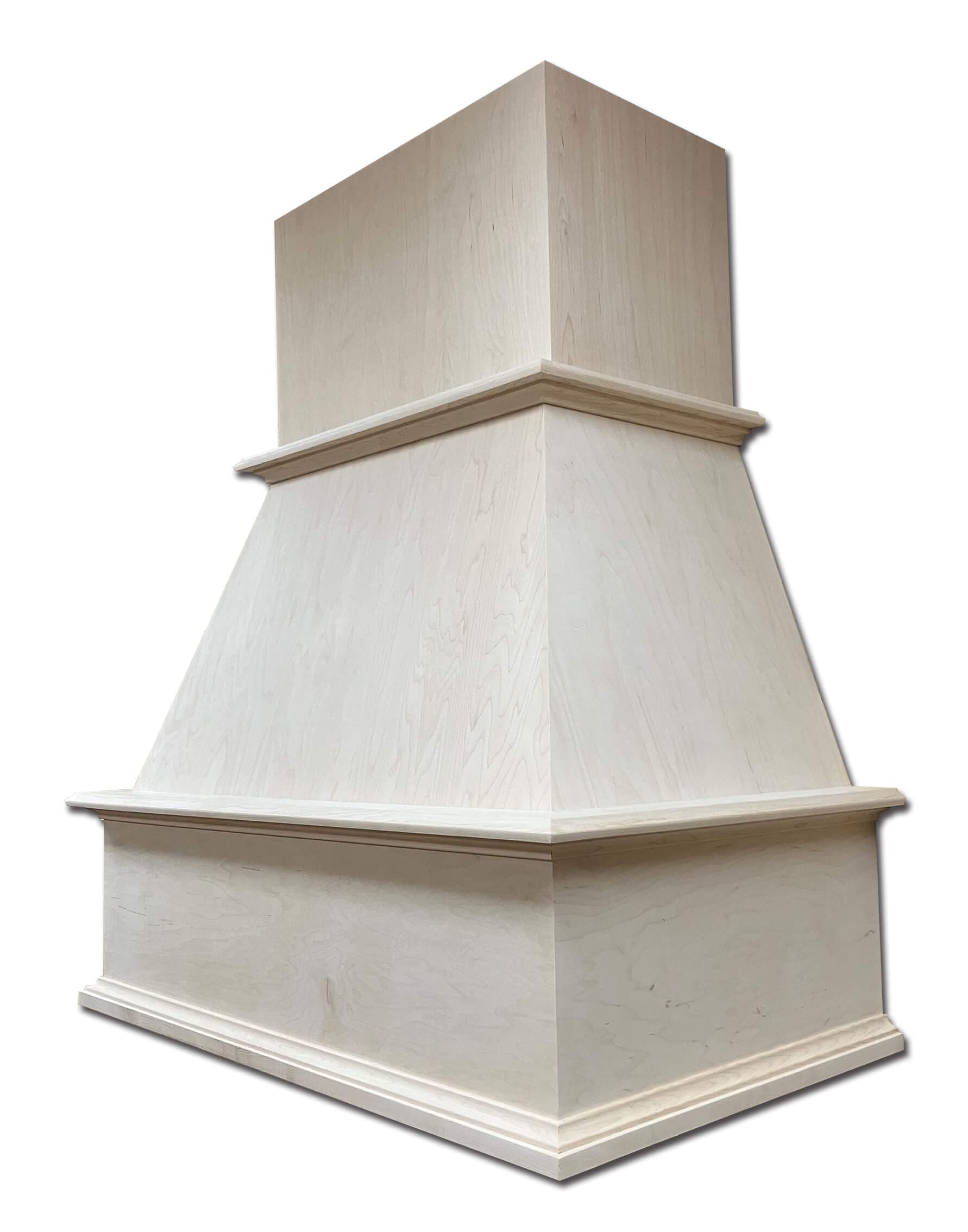 Castlewood 36" Traditional Chimney Hood - Maple (No Ventilator/Liner)