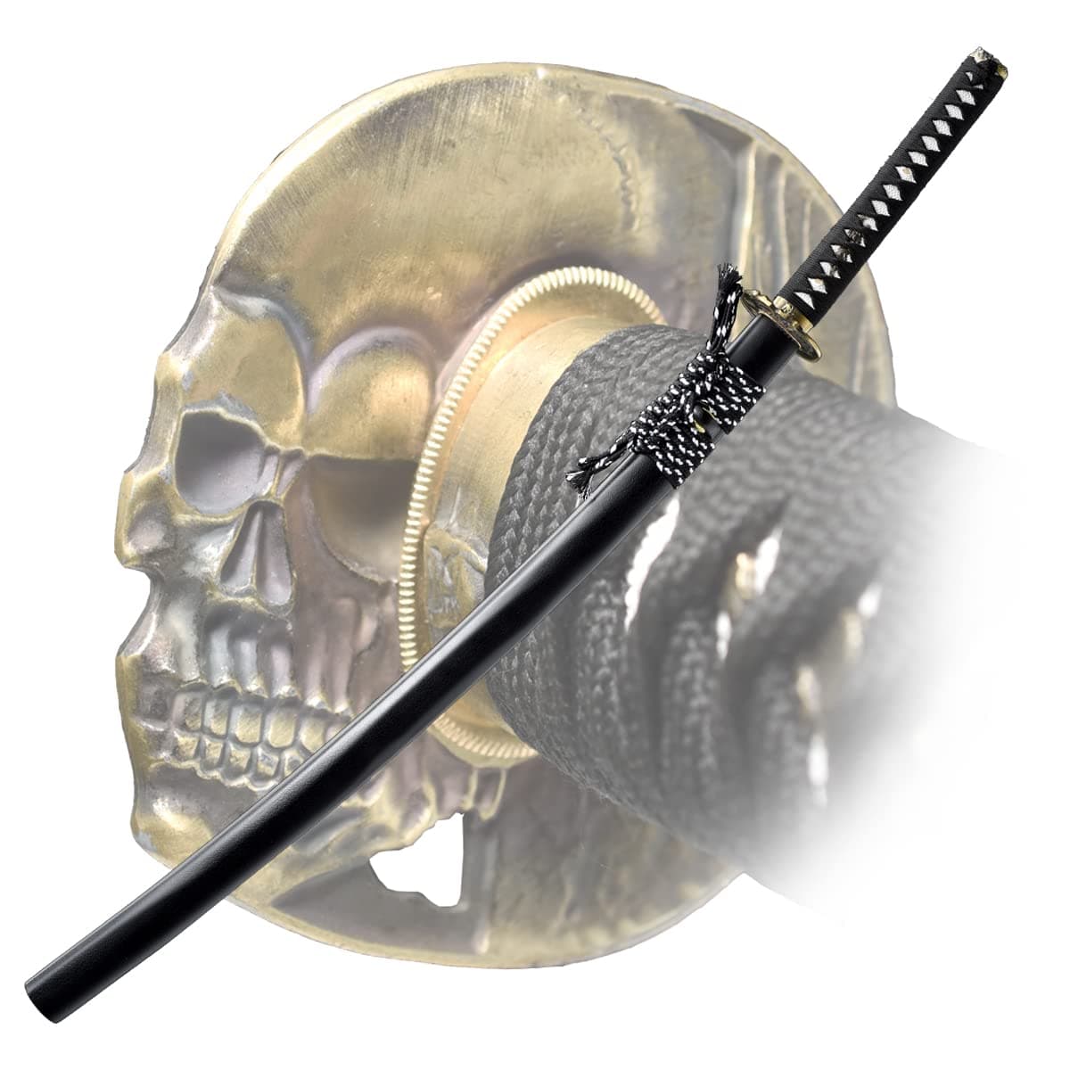 Handmade Katana,Japanese Samurai Sword Katana,1040/1060/1095 Damascus Steel,T10 High Carbon Steel Clay Tempered,Full Tang