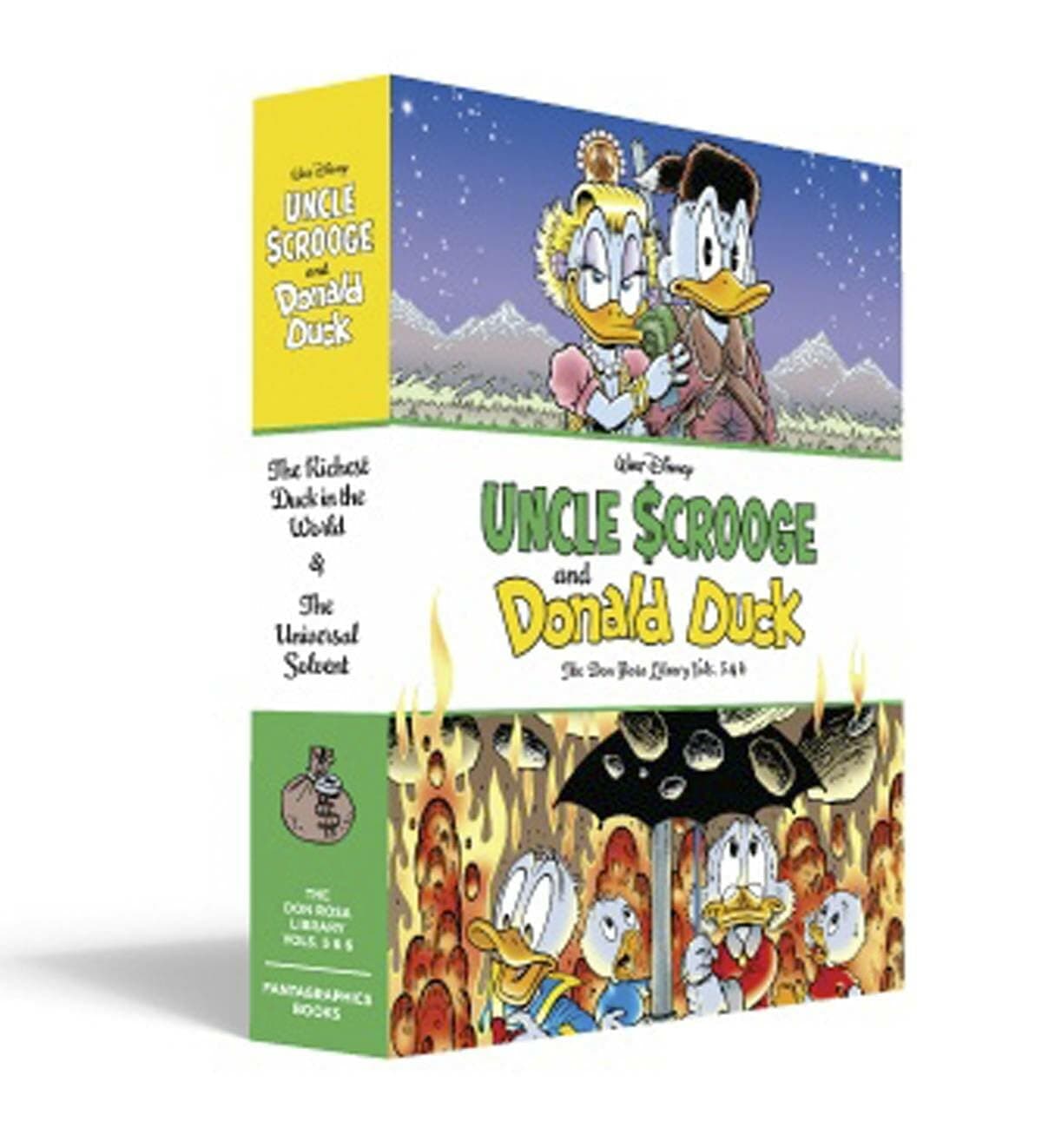 Walt Disney Uncle Scrooge and Donald Duck the Don Rosa Library 5 & 6: The Richest Duck in the World & The Universal Solvent Hardcover – 22 November 2016