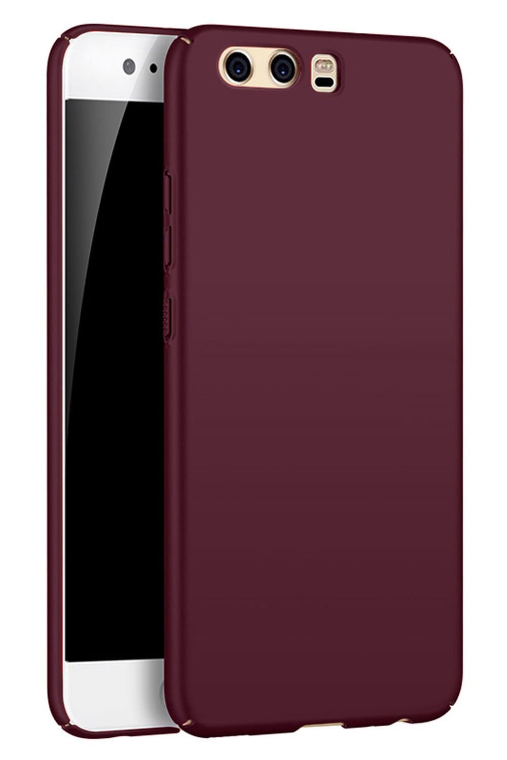 EIISSIONCase for Huawei P10 Case Cover PC Hardcase Protective Case Matte Surface Slim Simple Thin Lightweight Case Bumper Compatible Huawei P10 (Purple)