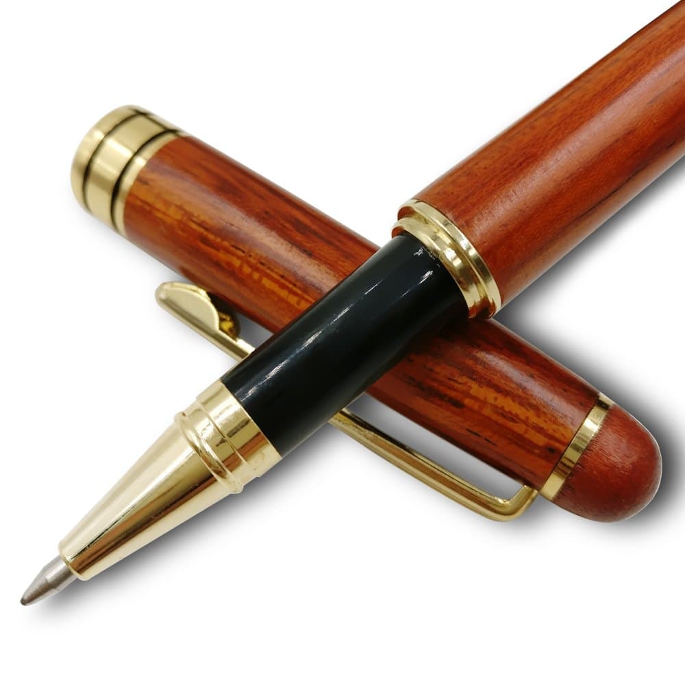 Ballpoint Pen EZPart Handcrafted Rosewood Gel Pen Signature Pen Gift Pen Pencil Gift Set