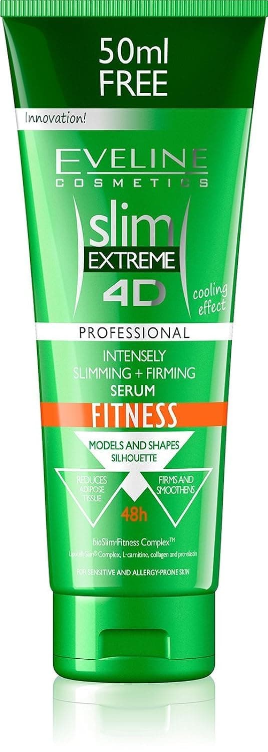 Slim Extreme 4D Fitness Serum zum Abnehmen + Straffung 250ml, 250 ml (Pack of 1)