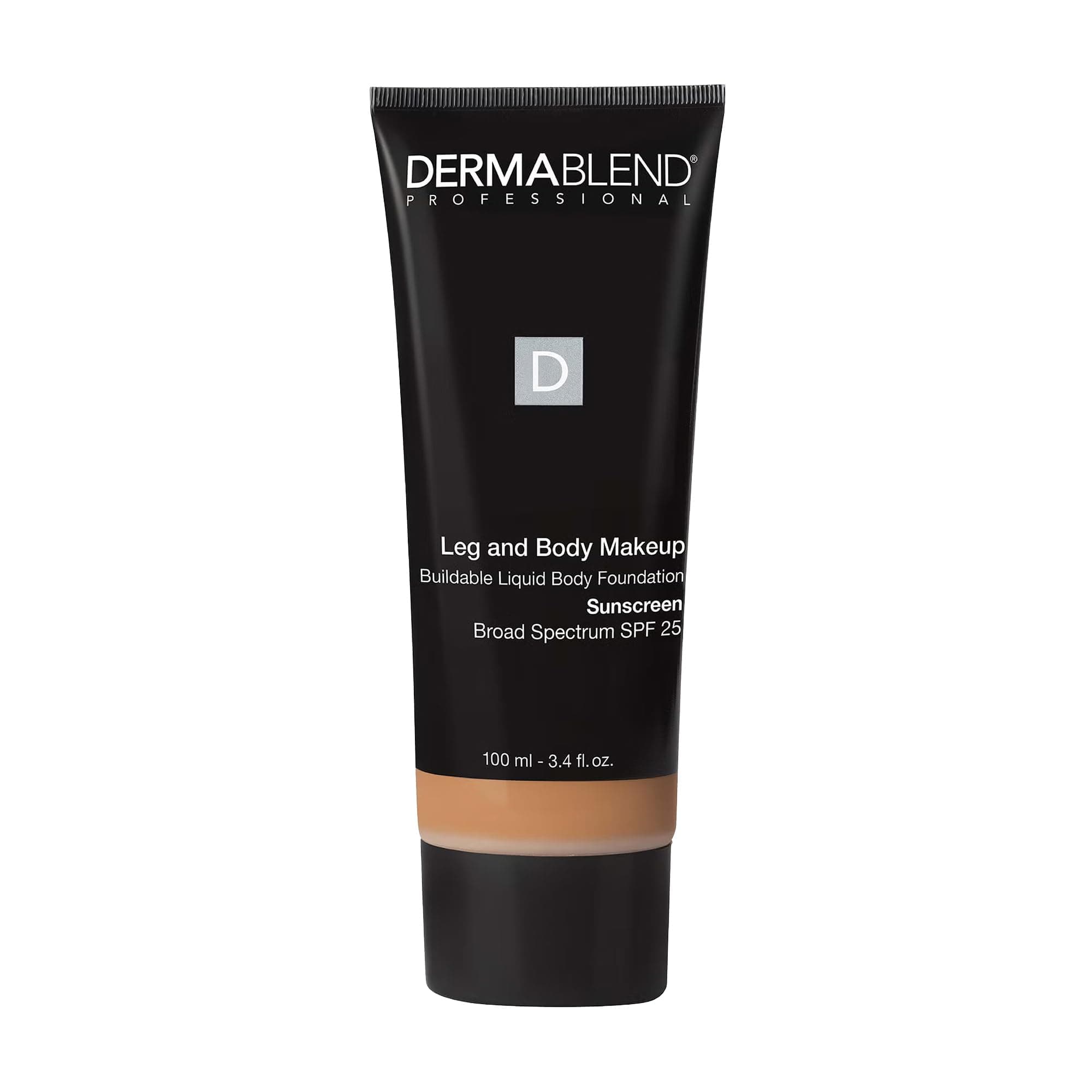 Dermablend Leg and Body Makeup Foundation with SPF 25, 40N Medium Natural, 3.4 Fl. Oz.