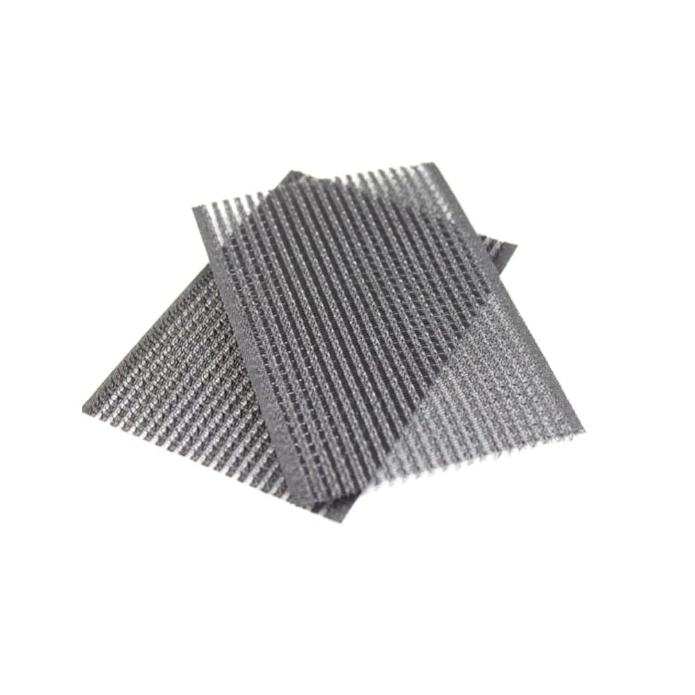 ChineOn Front Hair Fringe Bang Holder Stabilizer Velcro Makeup Sticker Pad Patch Paster(Pack of 2: Black)