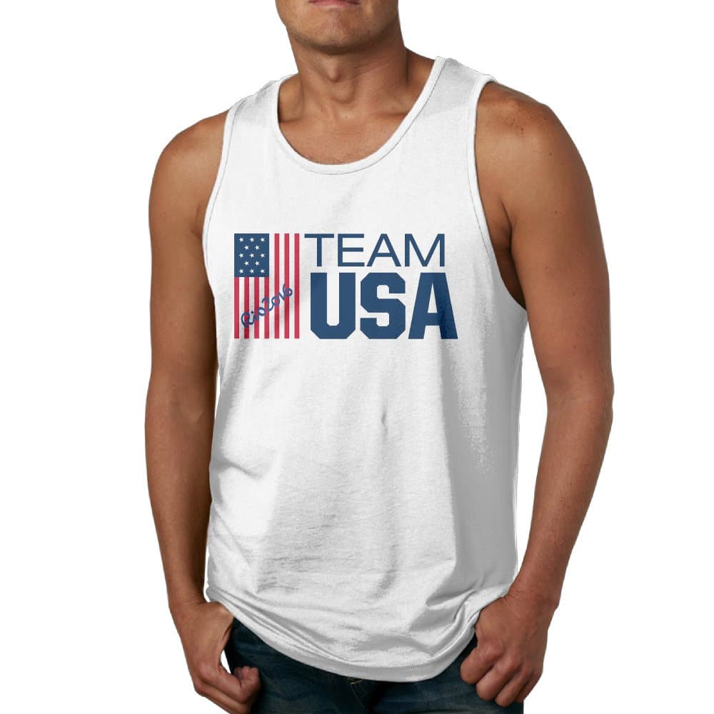 Team USA 2016 Rio Men Tank Top Shirs
