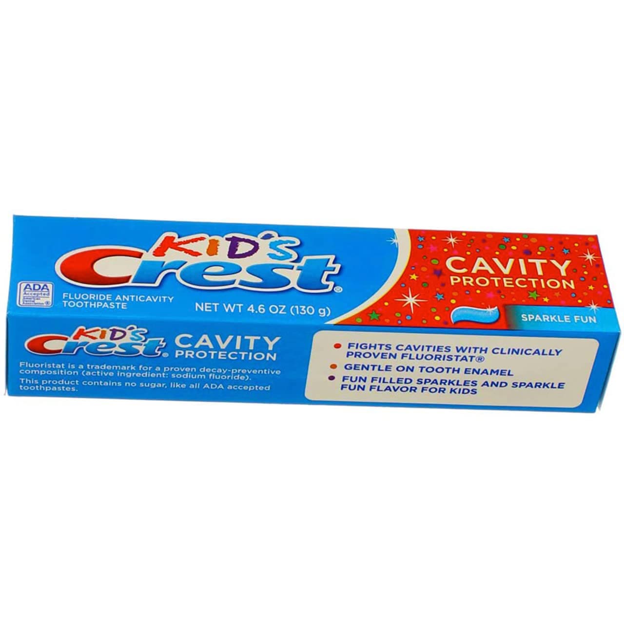 Kids Tube Size 4.6Z Kids Sparkle Fun Cavity Protection Toothpaste Pack Of 1
