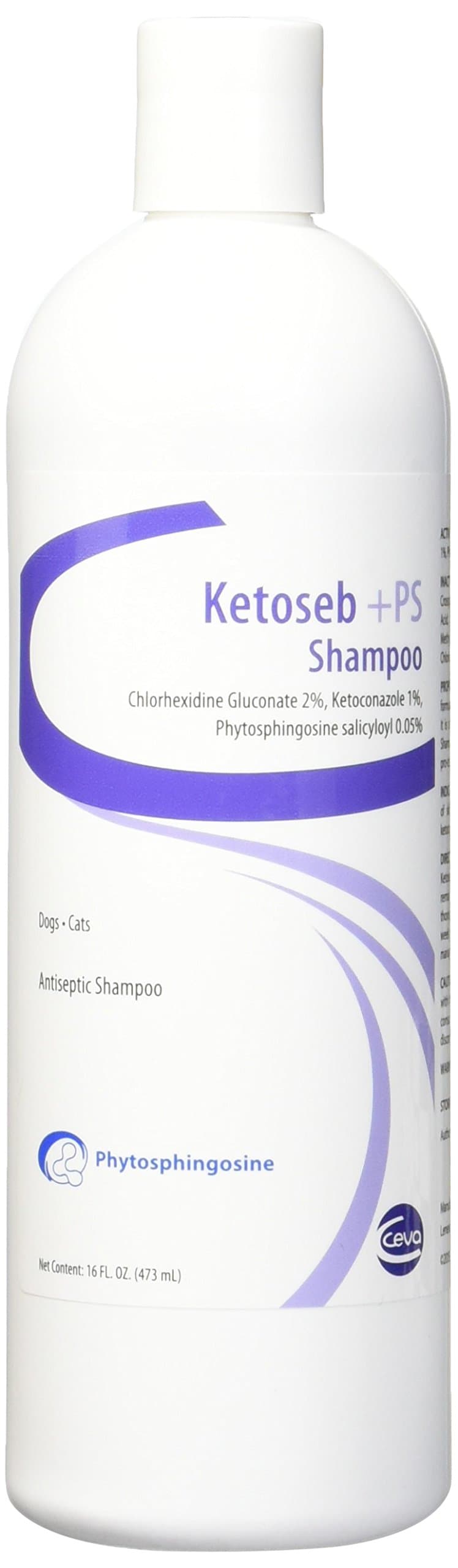 Ketoseb Shampoo +PS, 16 oz